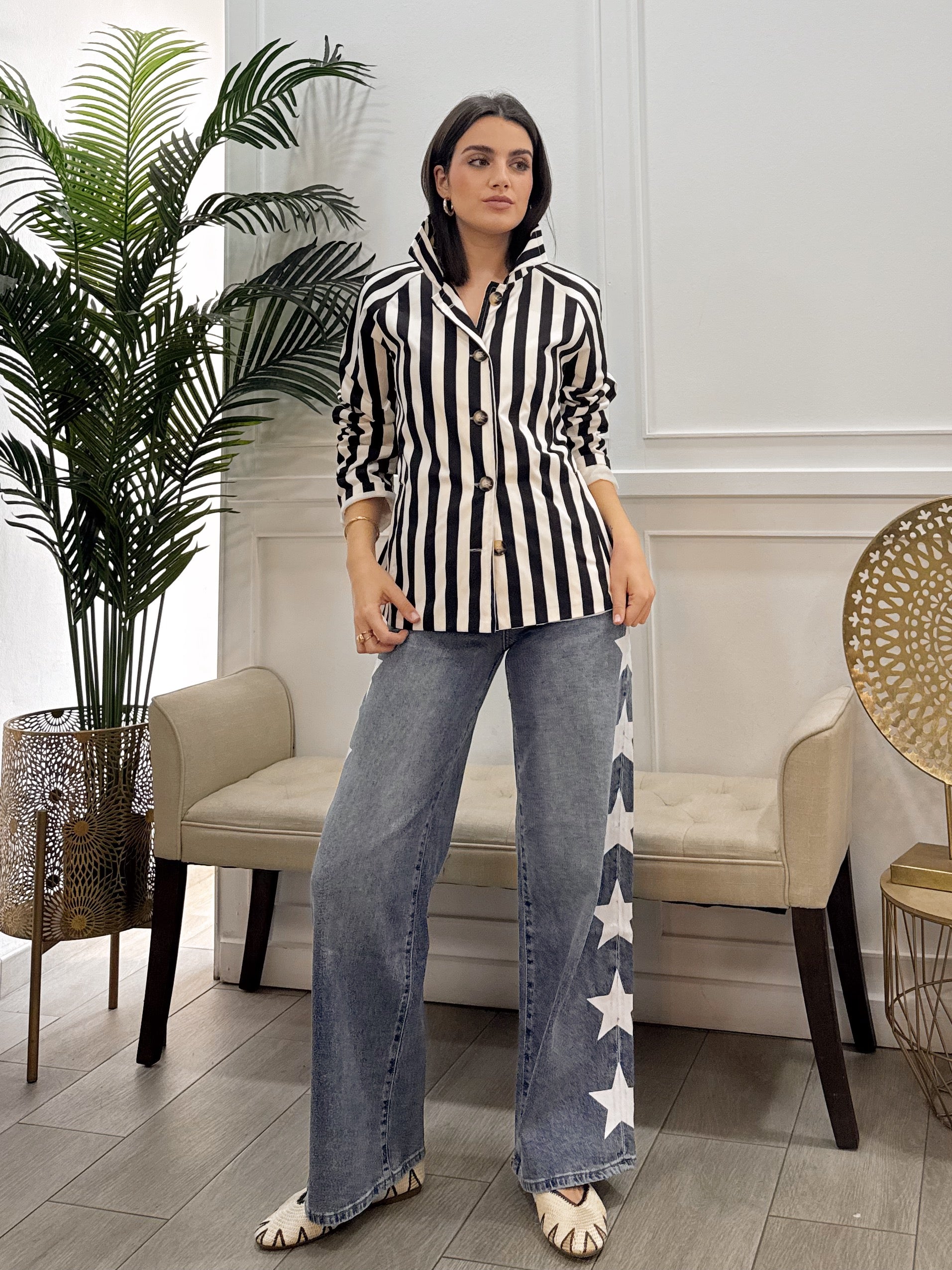 Jeans Star White