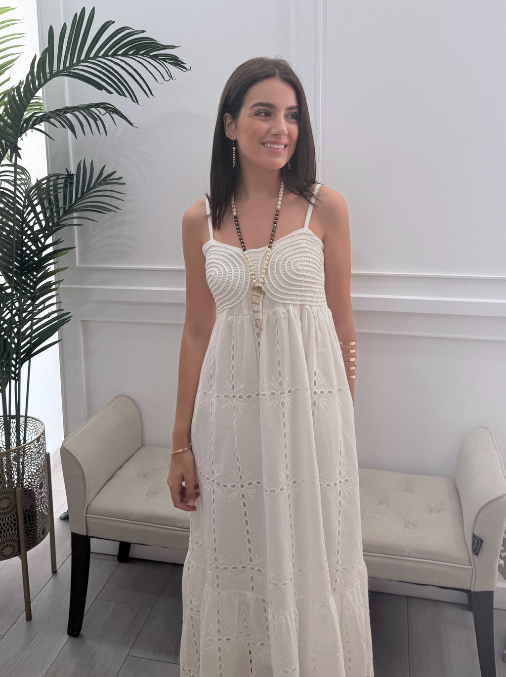 Vestido Paula Blanco