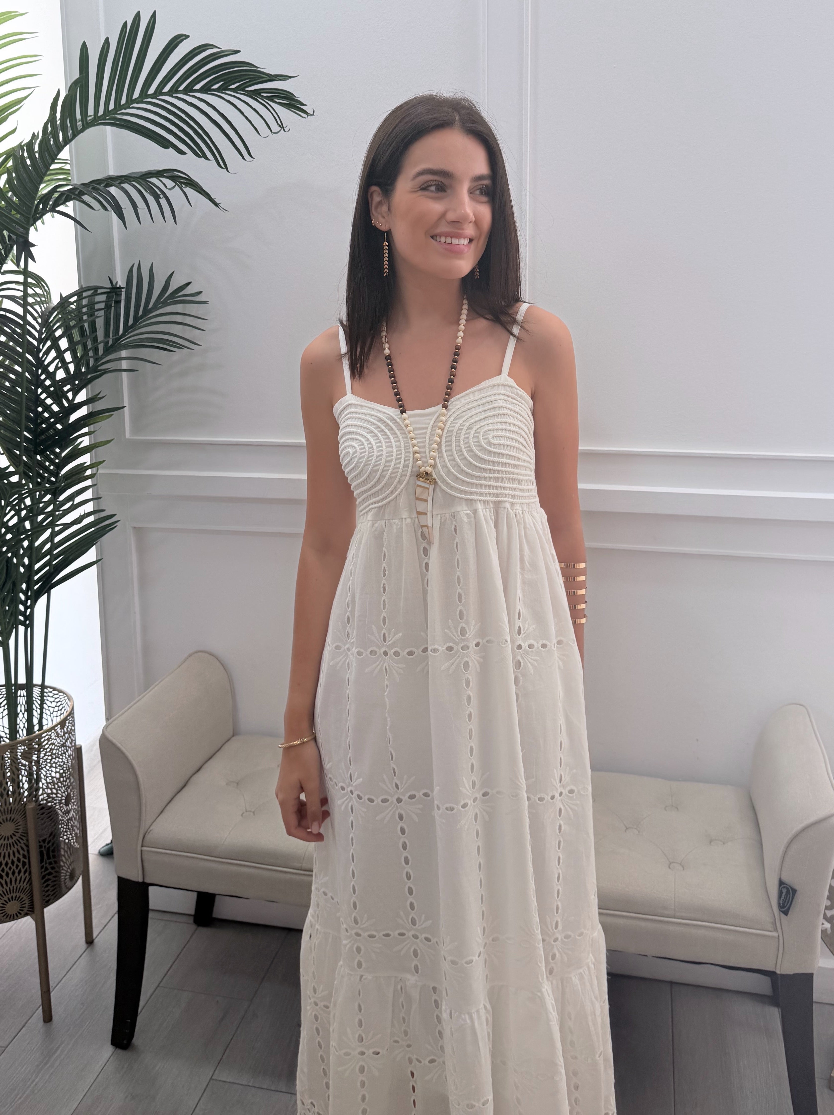 Vestido Paula Blanco