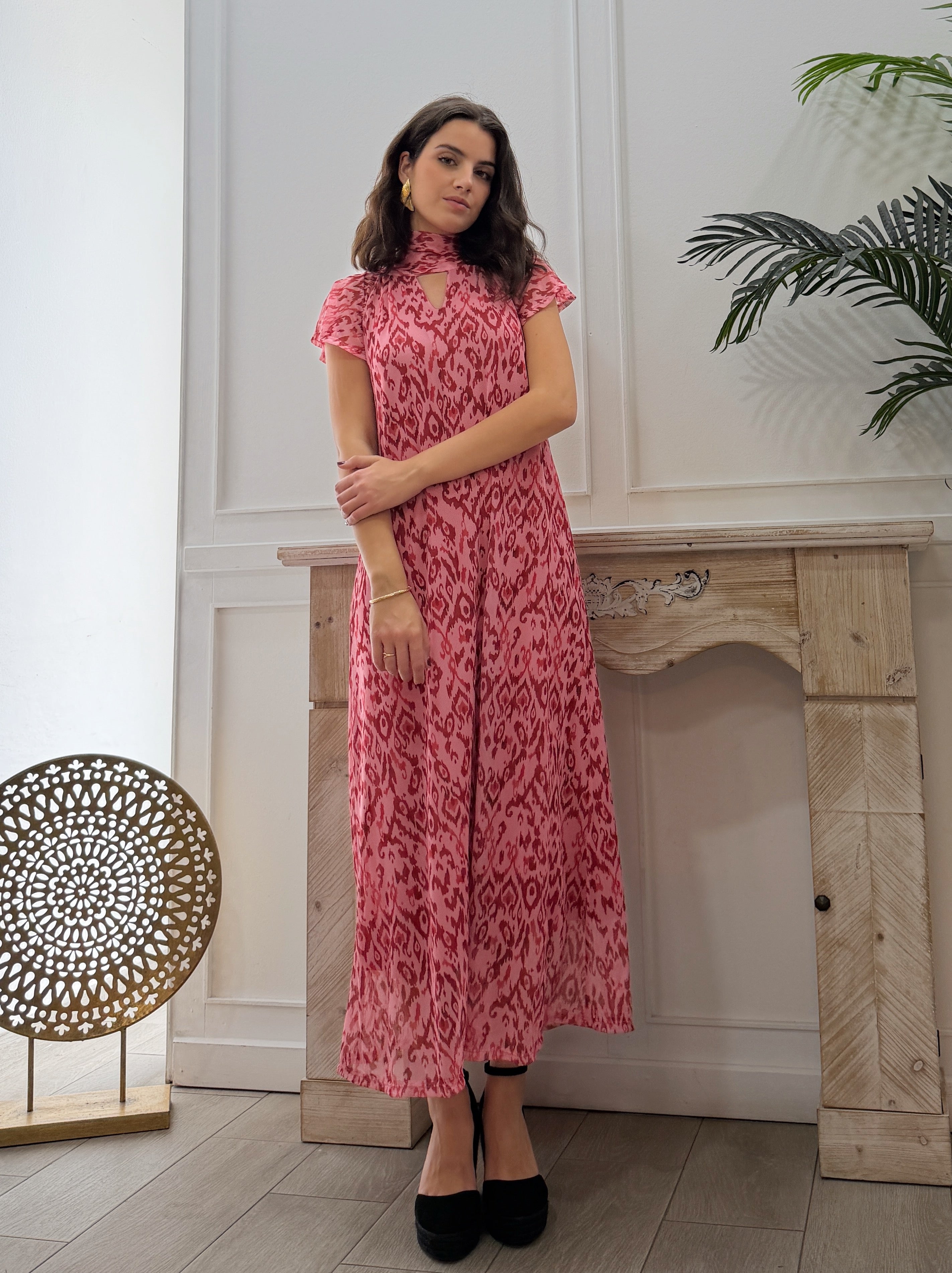Vestido Olga Rosa