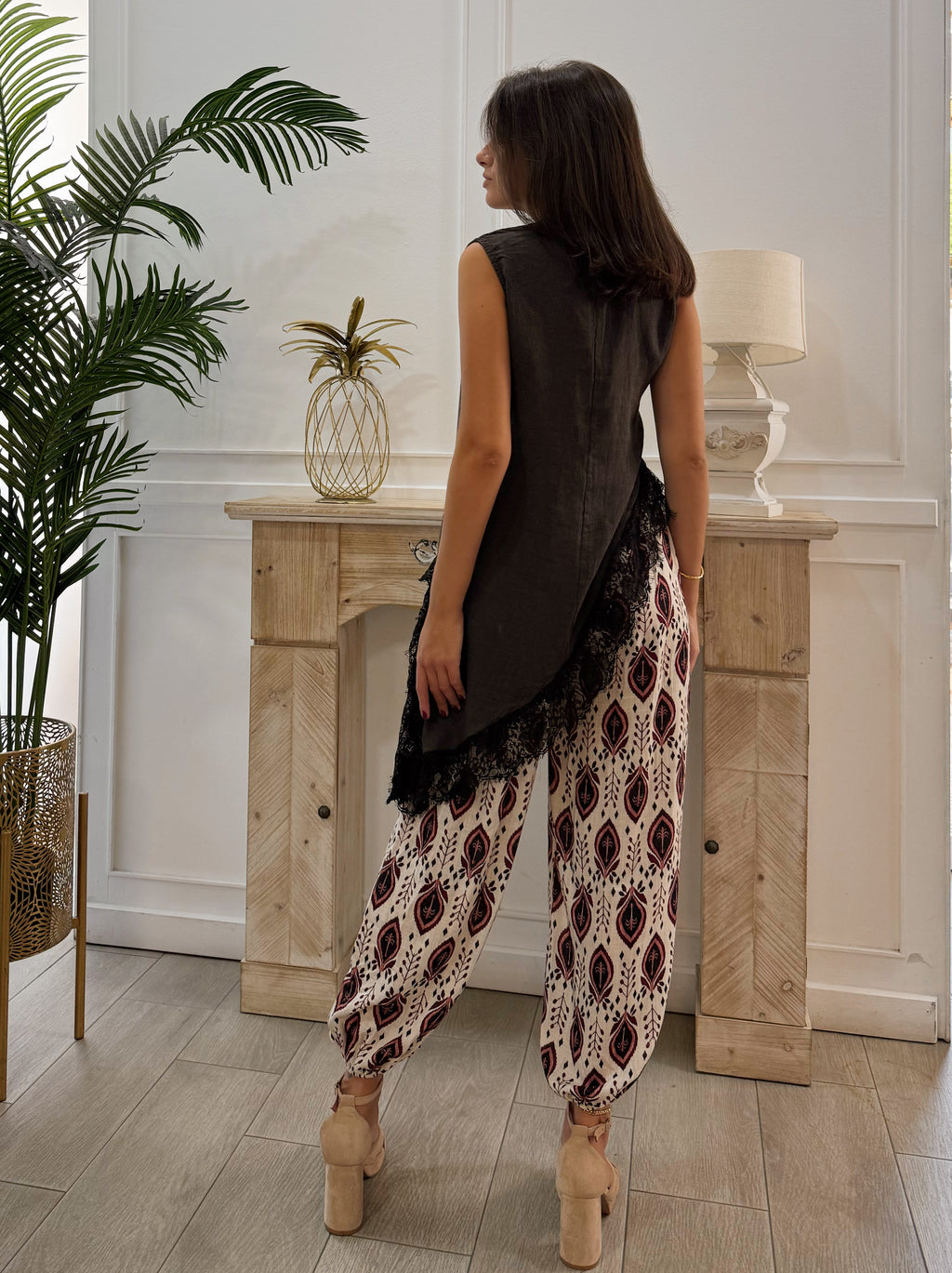 Pantalón Helena Blanco
