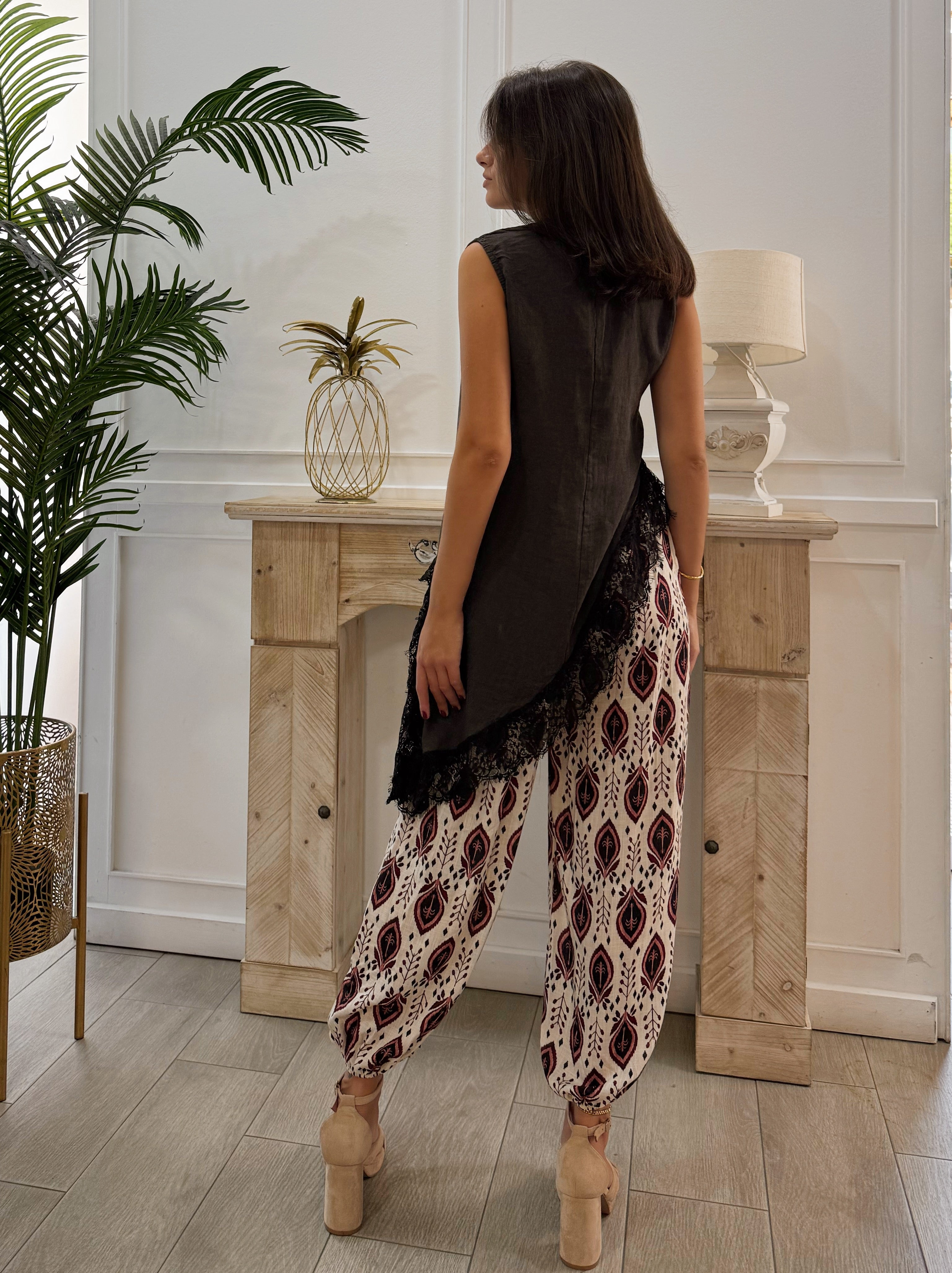 Pantalón Helena Blanco