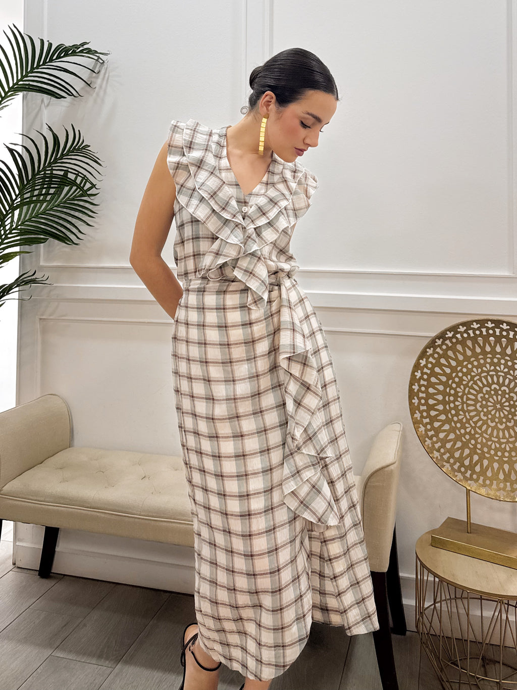 Conjunto Carmen Cuadros Celeste