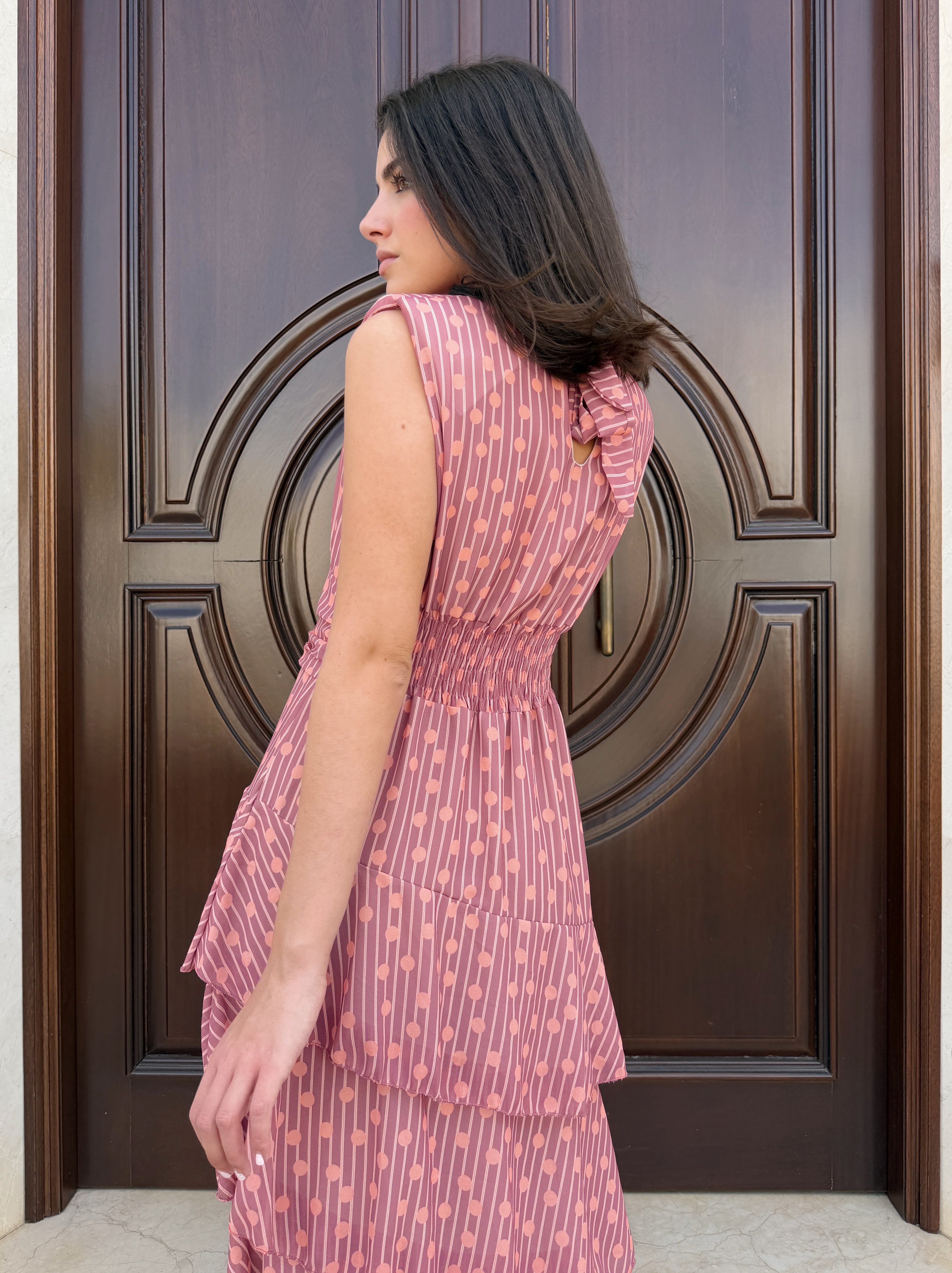 Vestido Atenea Rosa