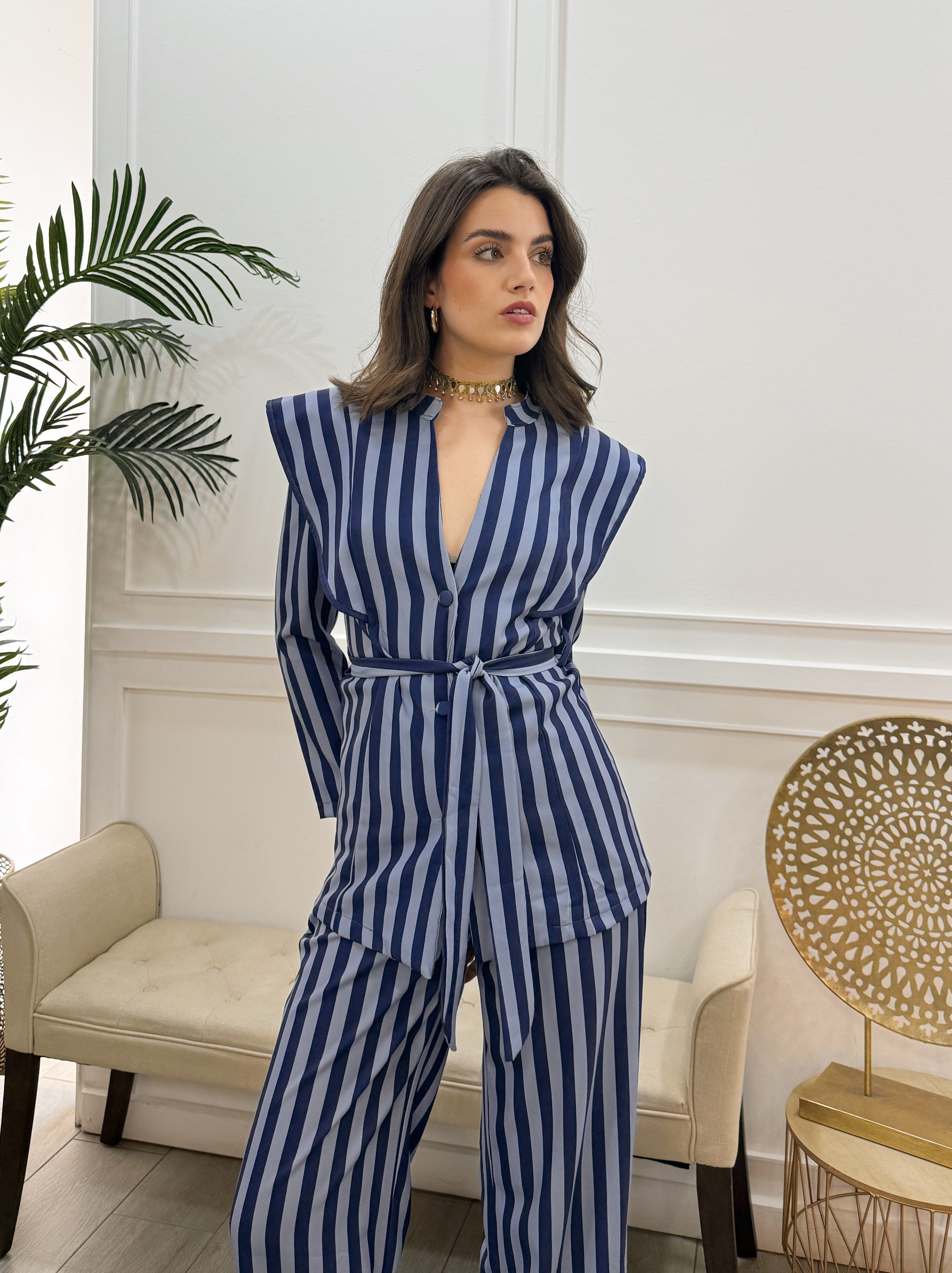 Conjunto Nicole Azul