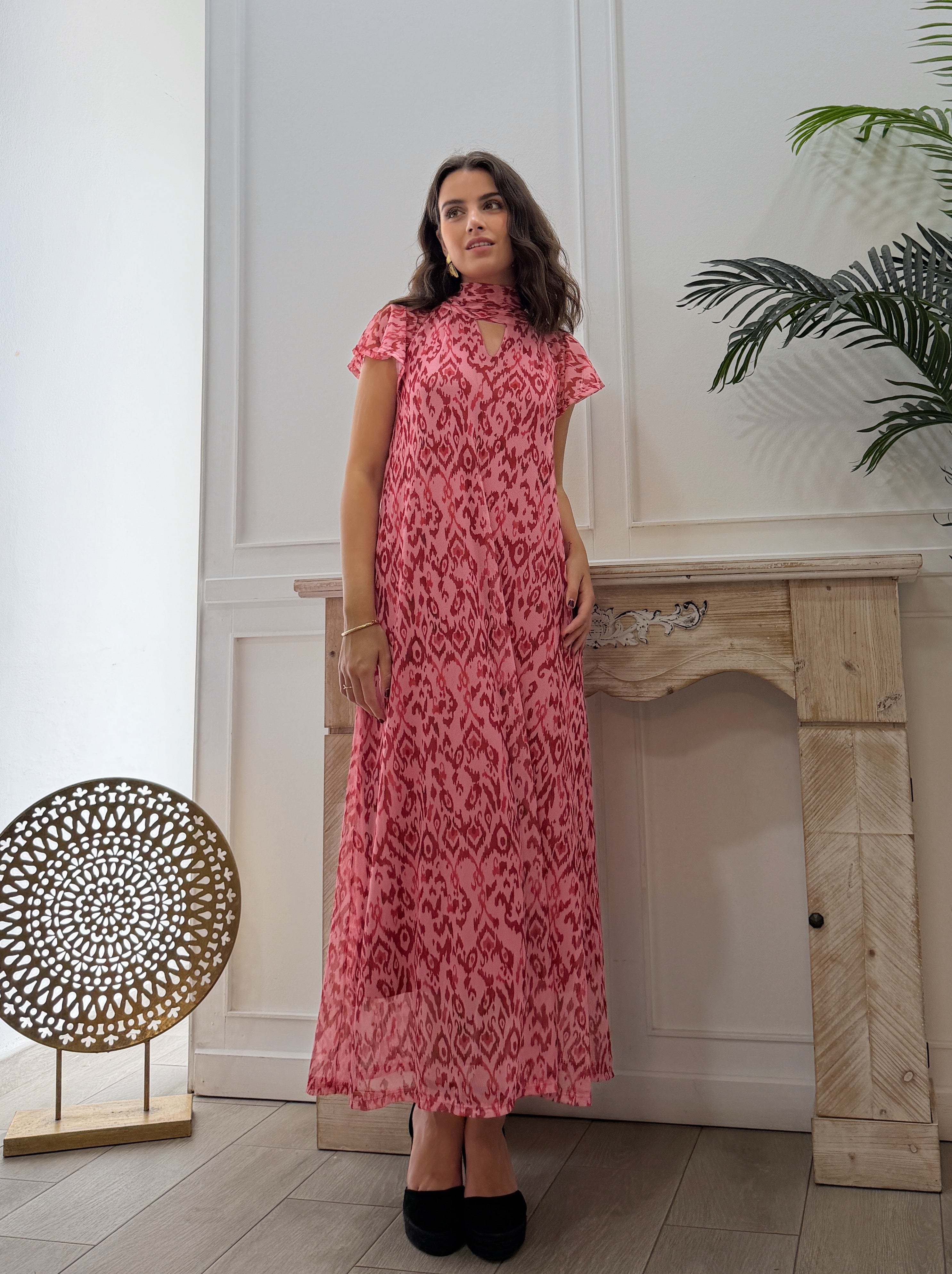 Vestido Olga Rosa
