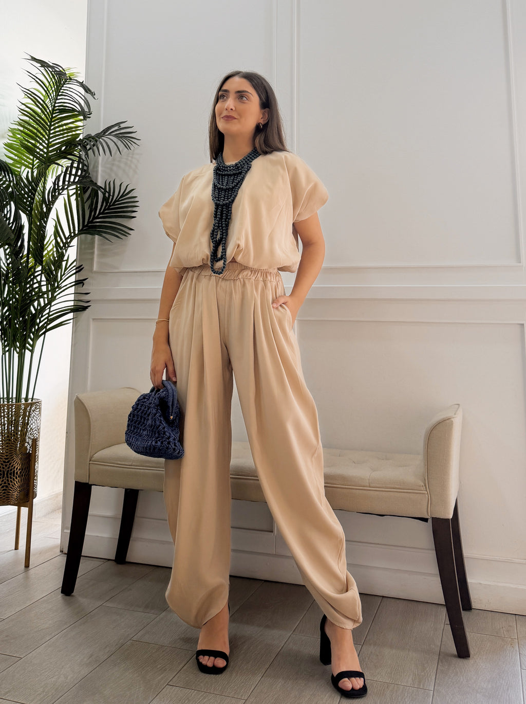 Conjunto Daniela Beige