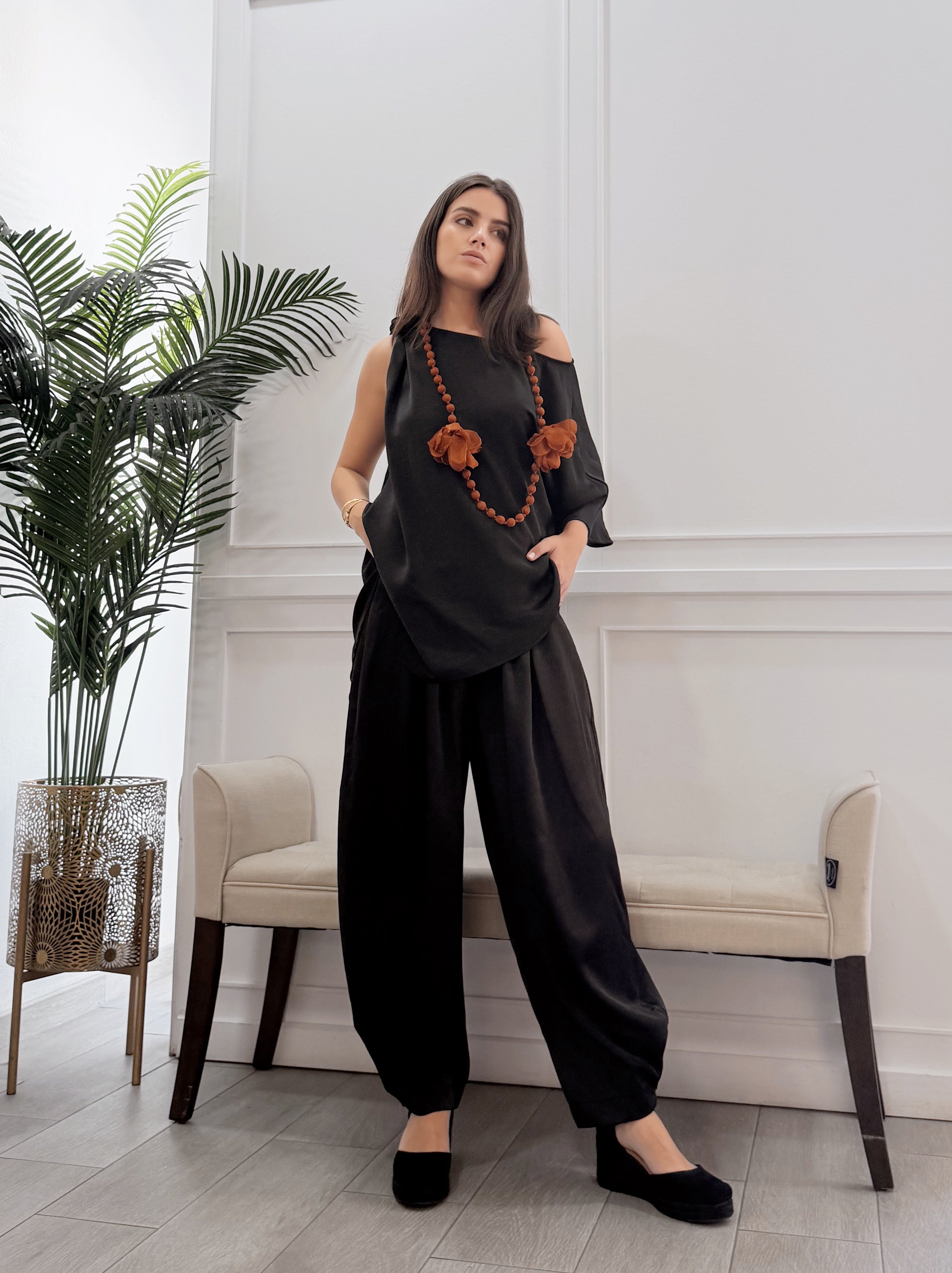Conjunto Carla Negro