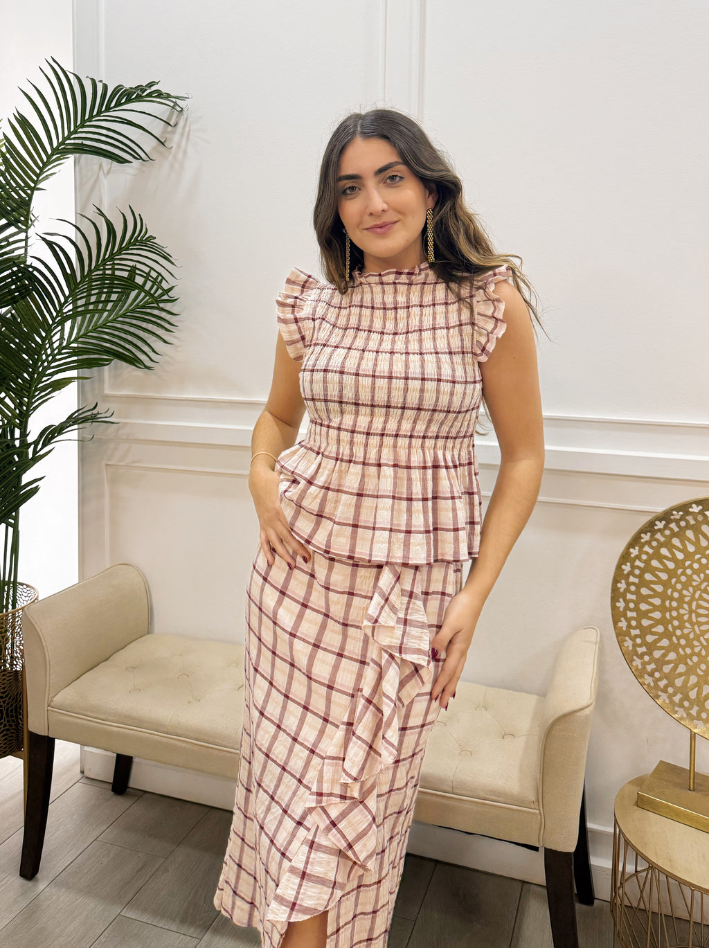Conjunto Triana Cuadros Rosa