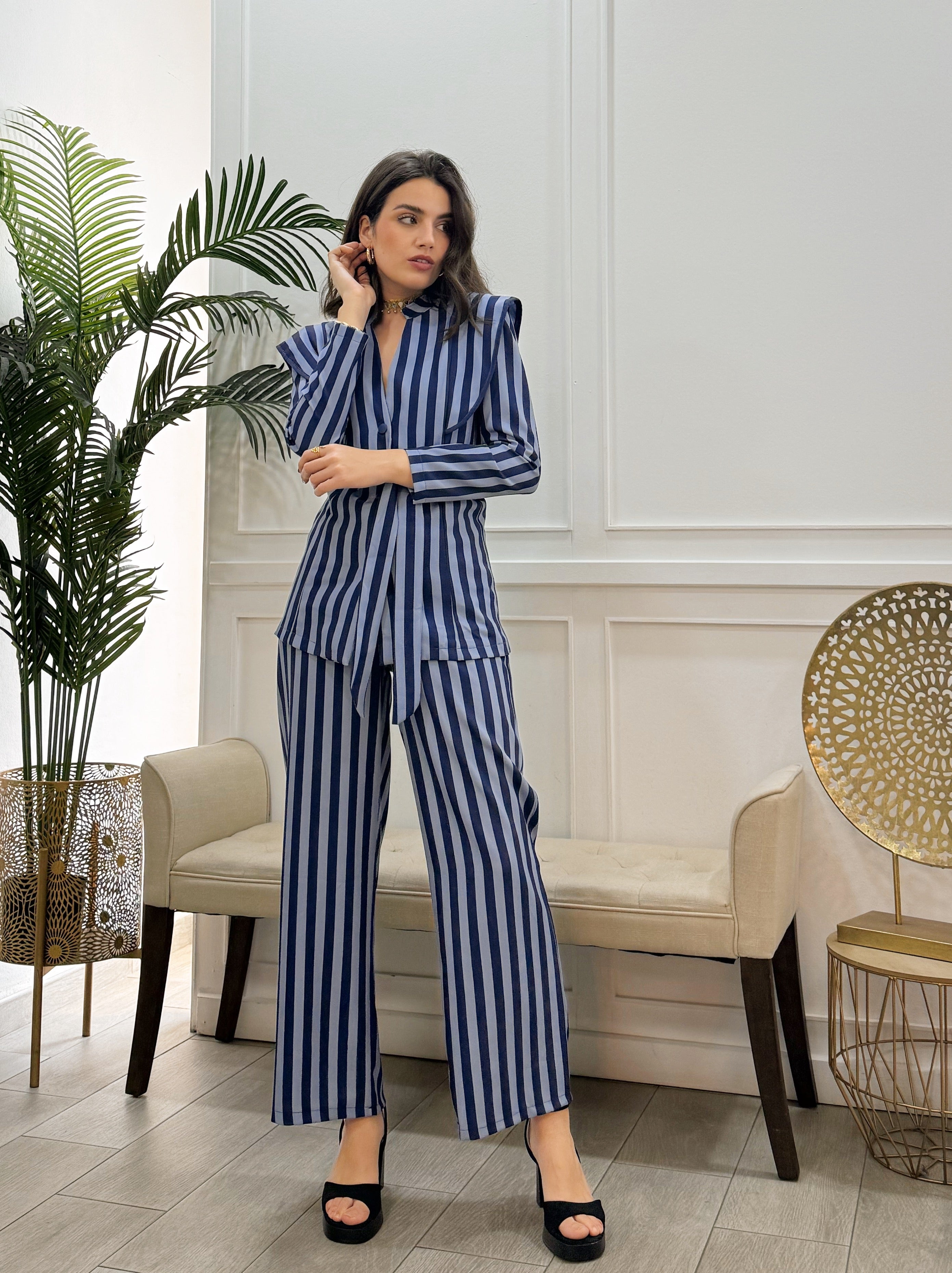Conjunto Nicole Azul