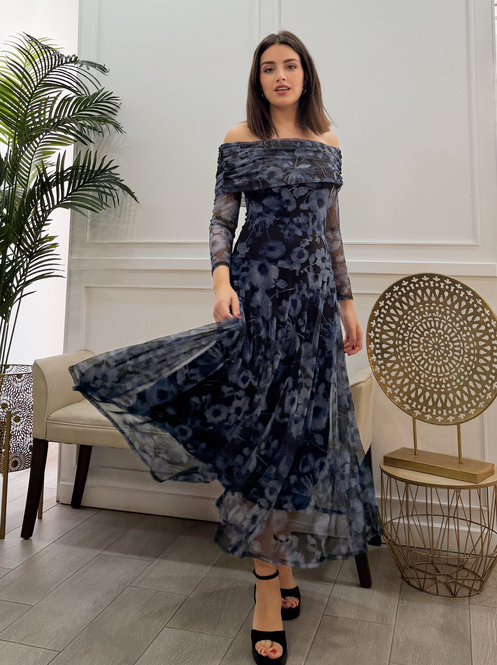 Vestido Julieta Azul