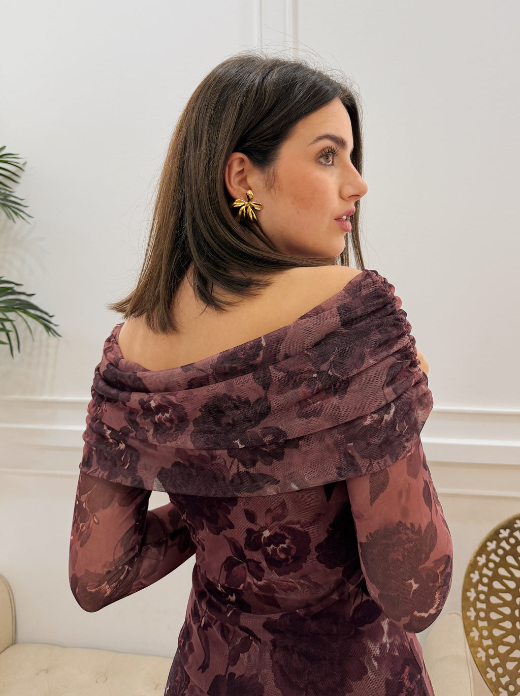 Vestido Julieta Morado