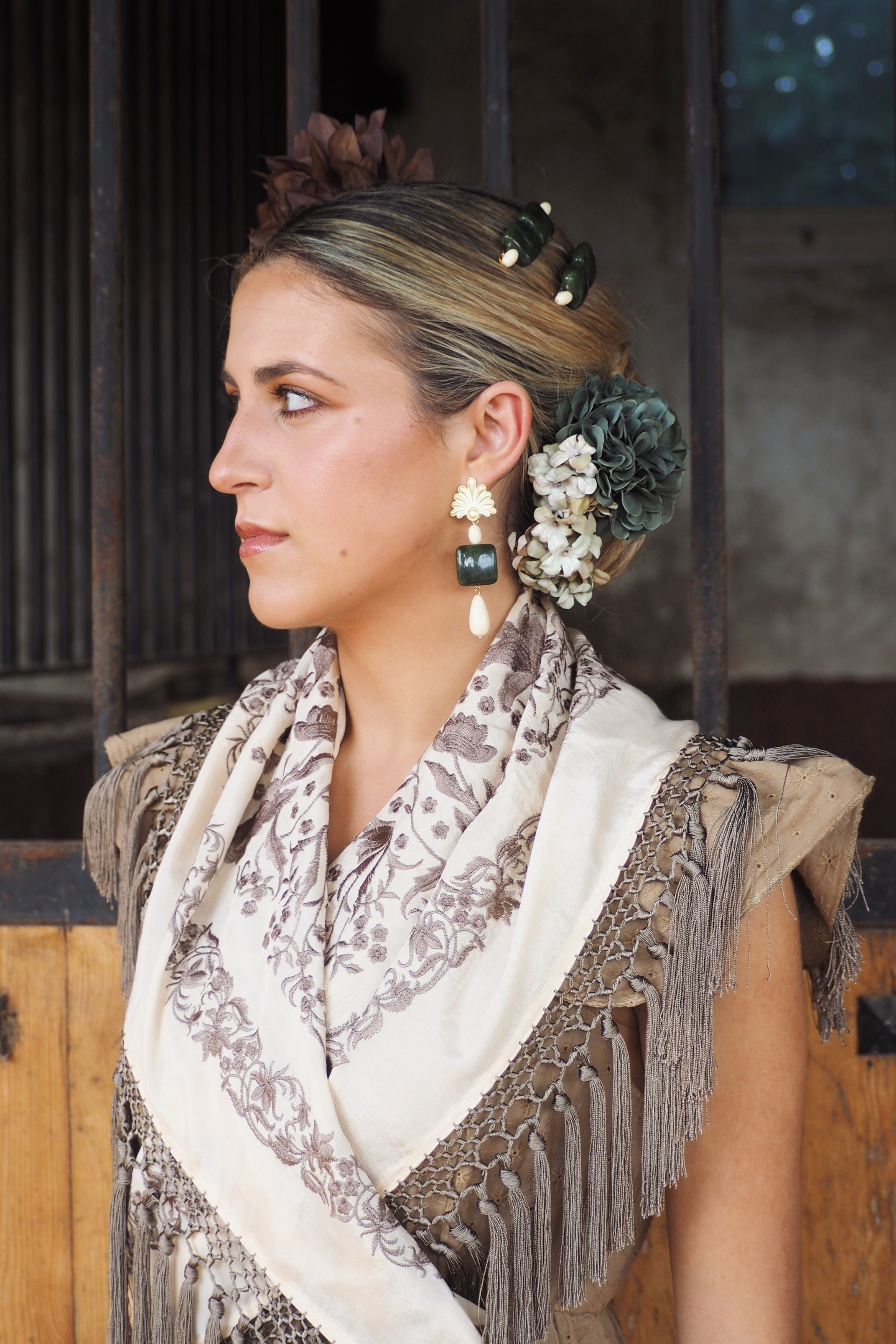 Pendientes Esmeralda