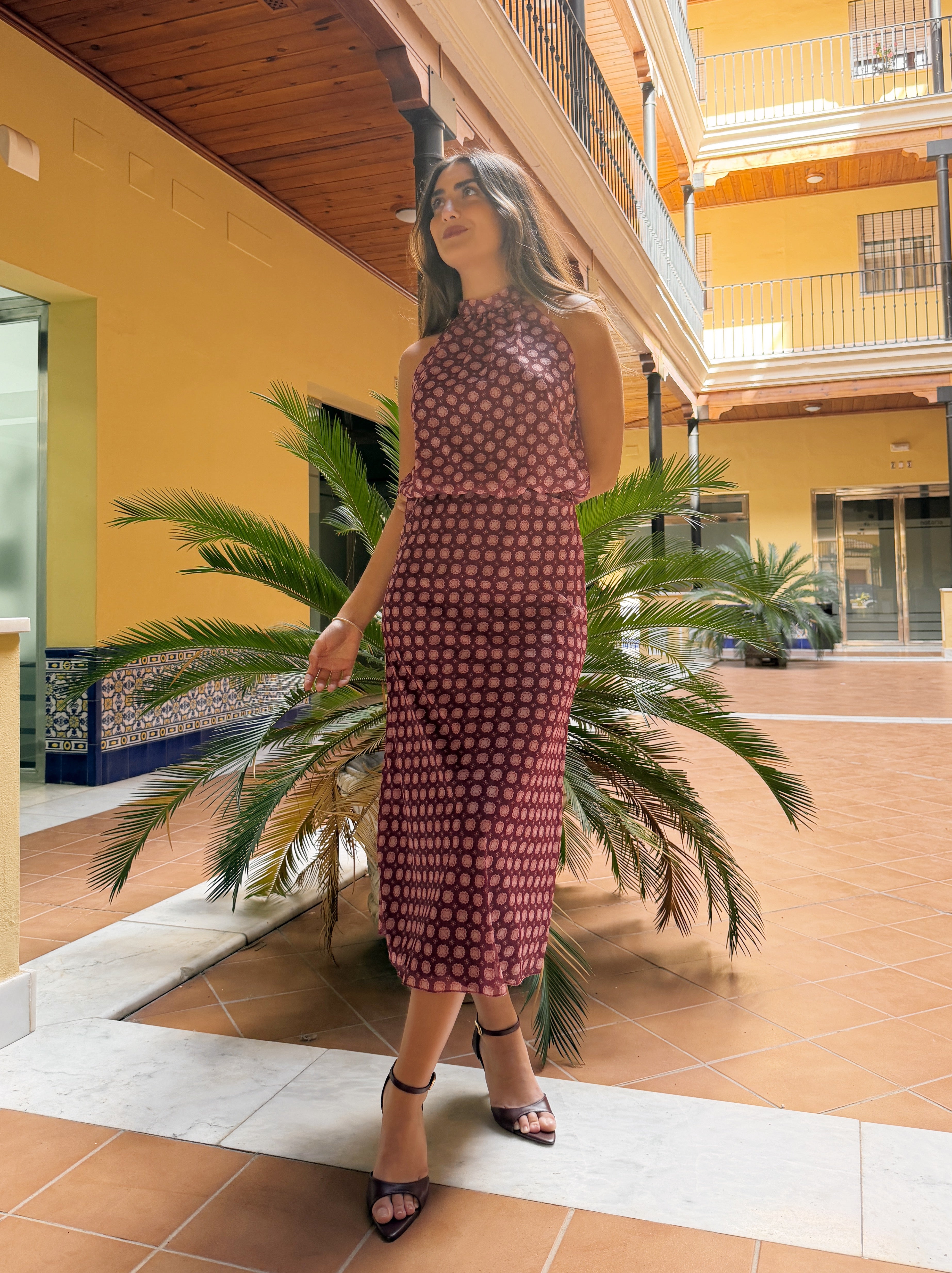 Conjunto Martina Burdeos