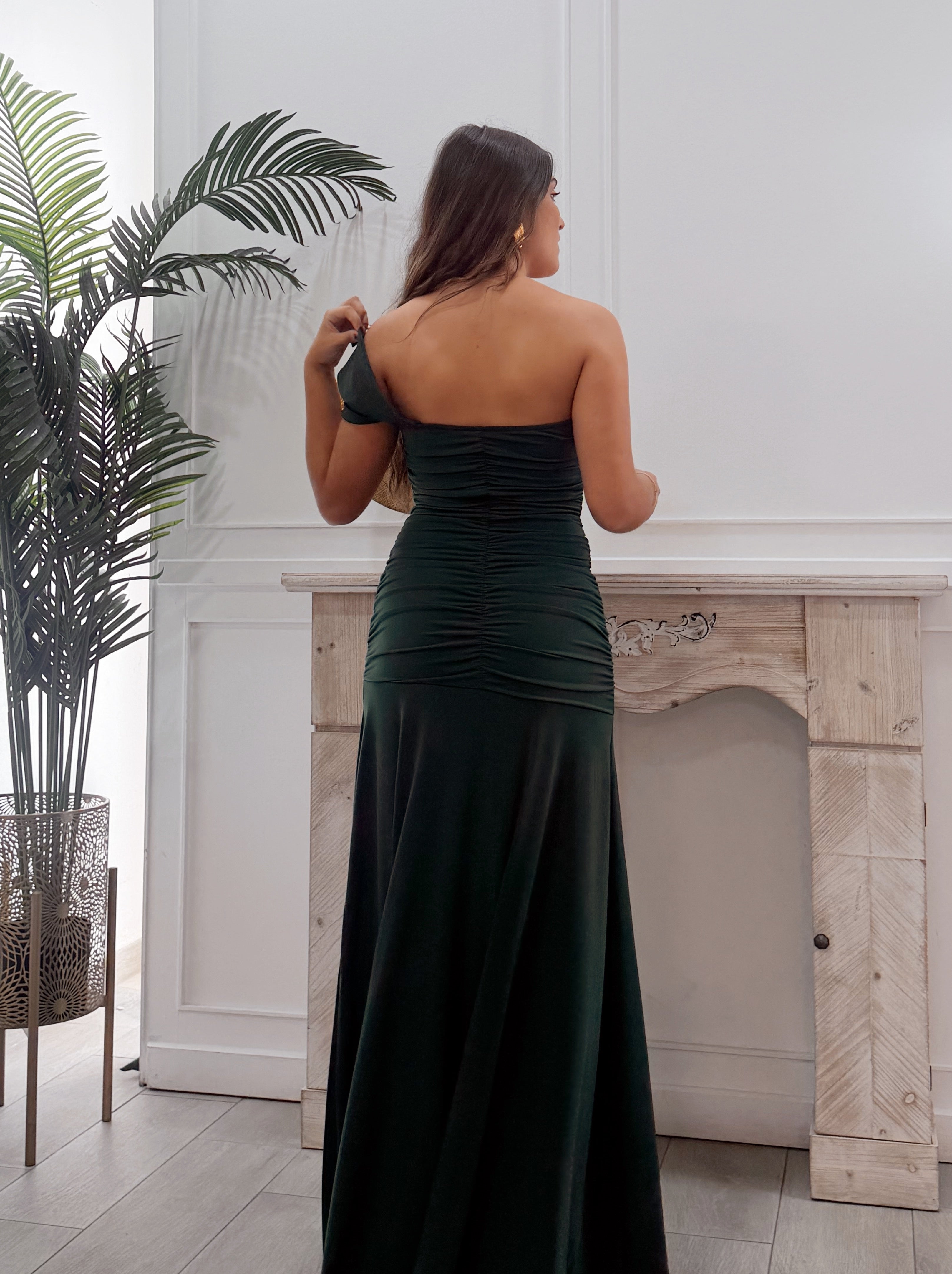 Vestido Martinna Verde Esmeralda