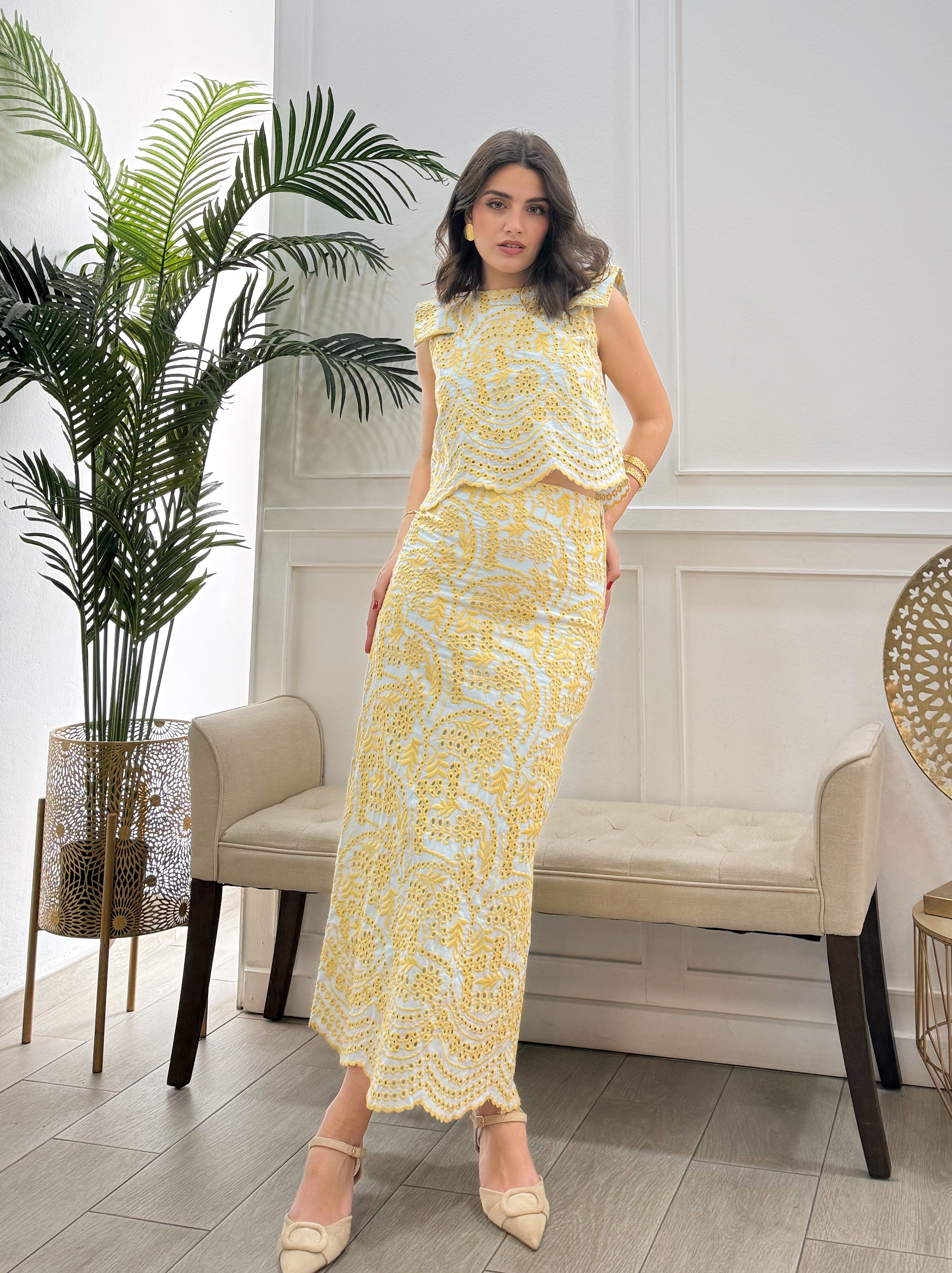 Conjunto Daniela Amarillo