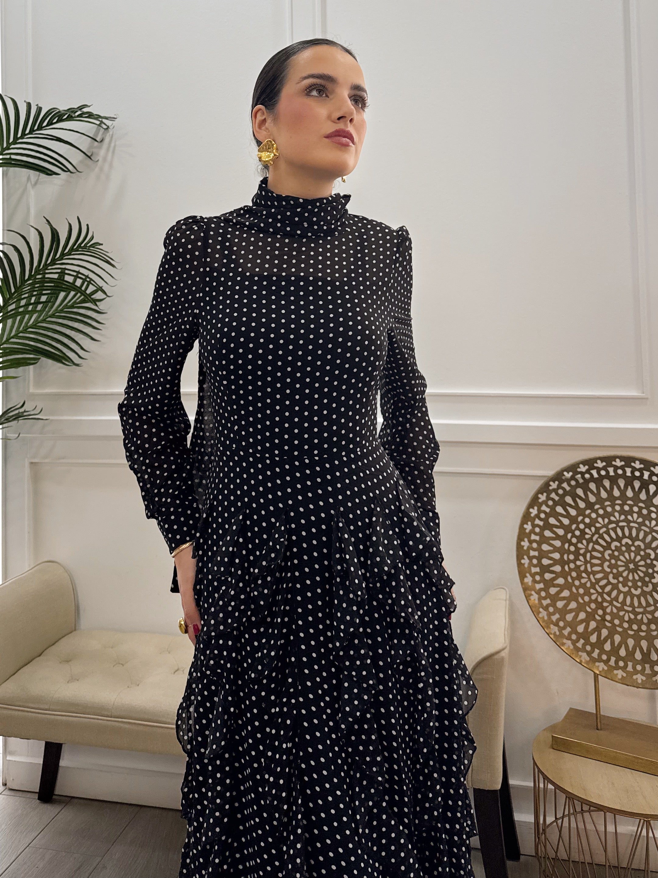 Vestido Rociana Negro