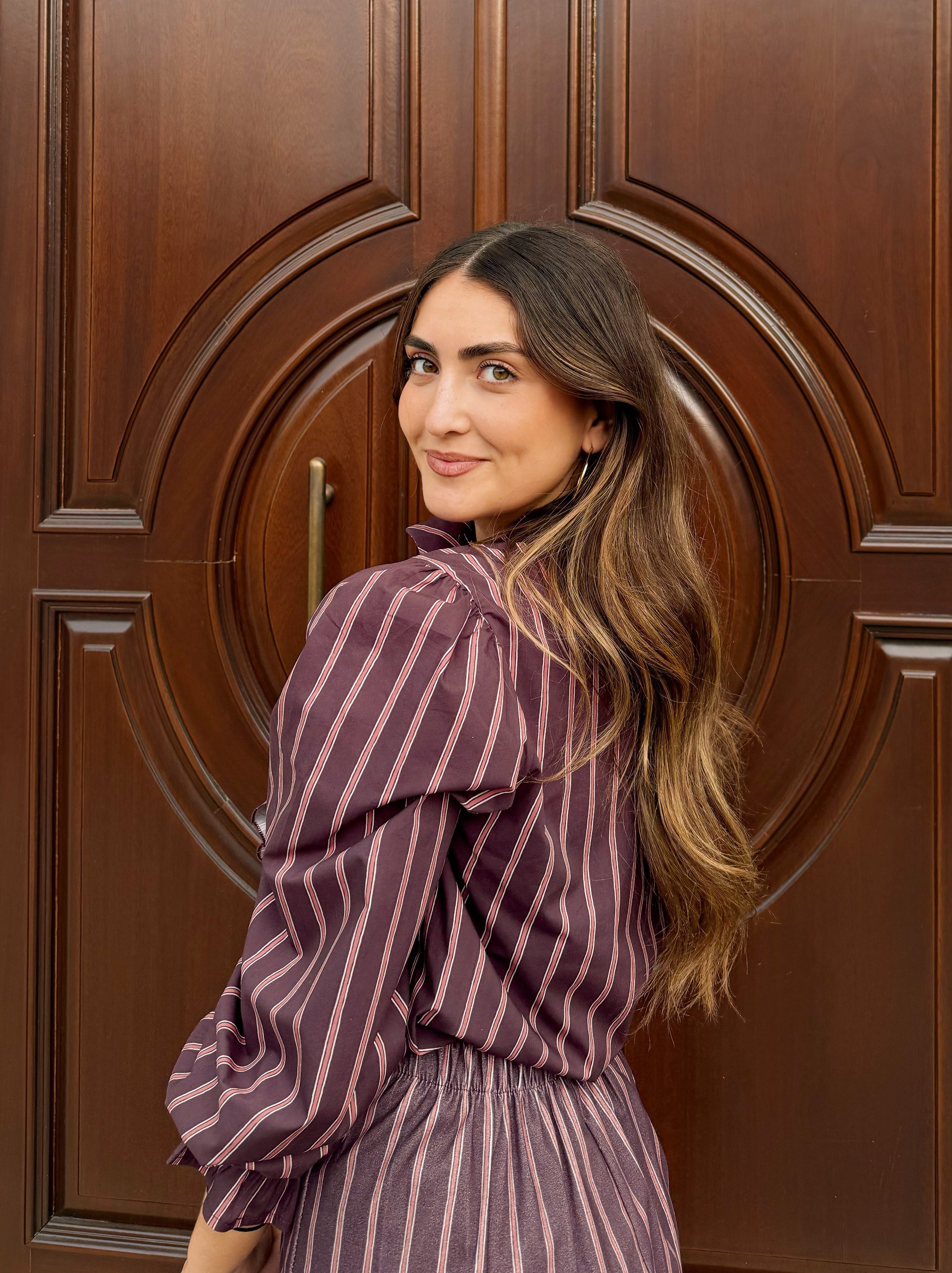 Conjunto Valentína Burdeos