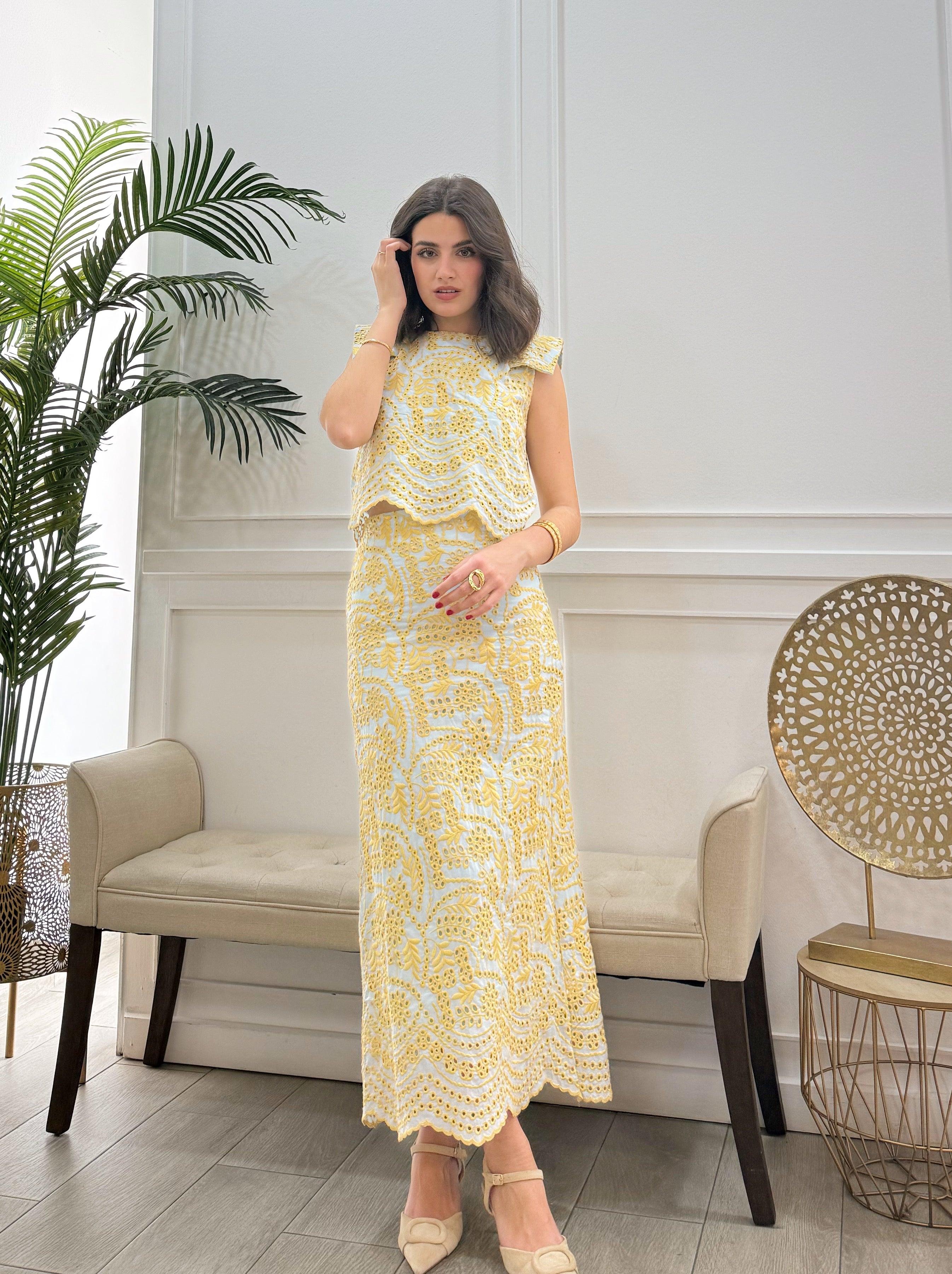 Conjunto Daniela Amarillo