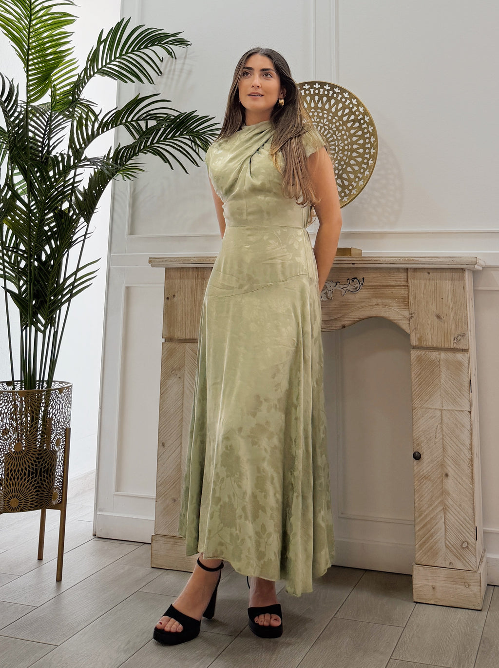 Vestido Carmela Verde