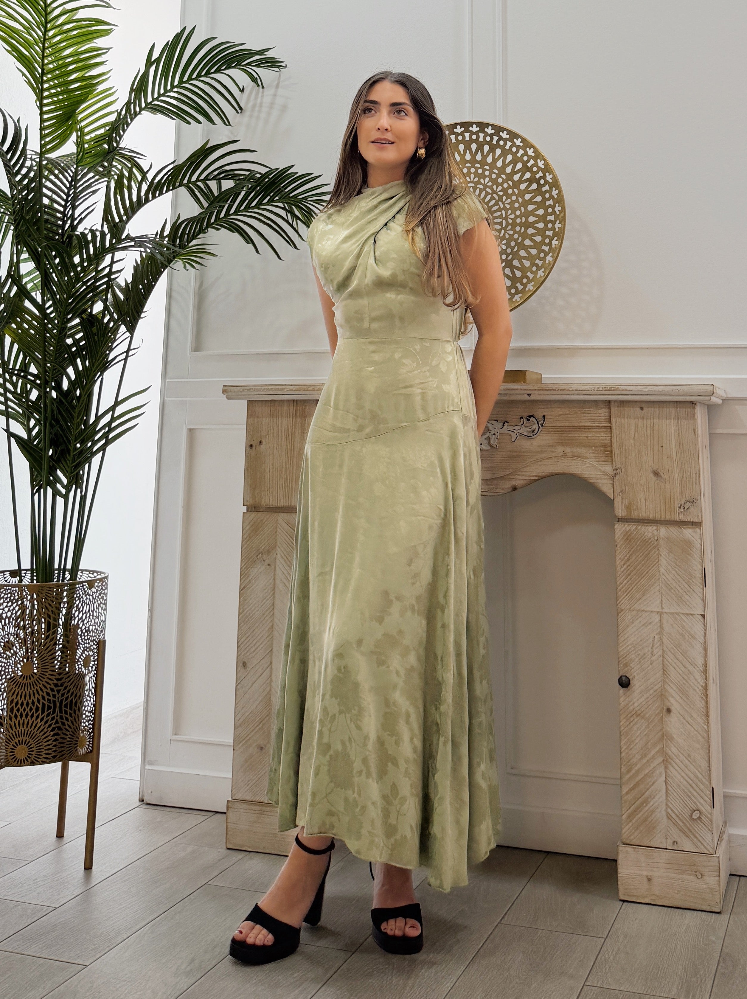 Vestido Carmela Verde