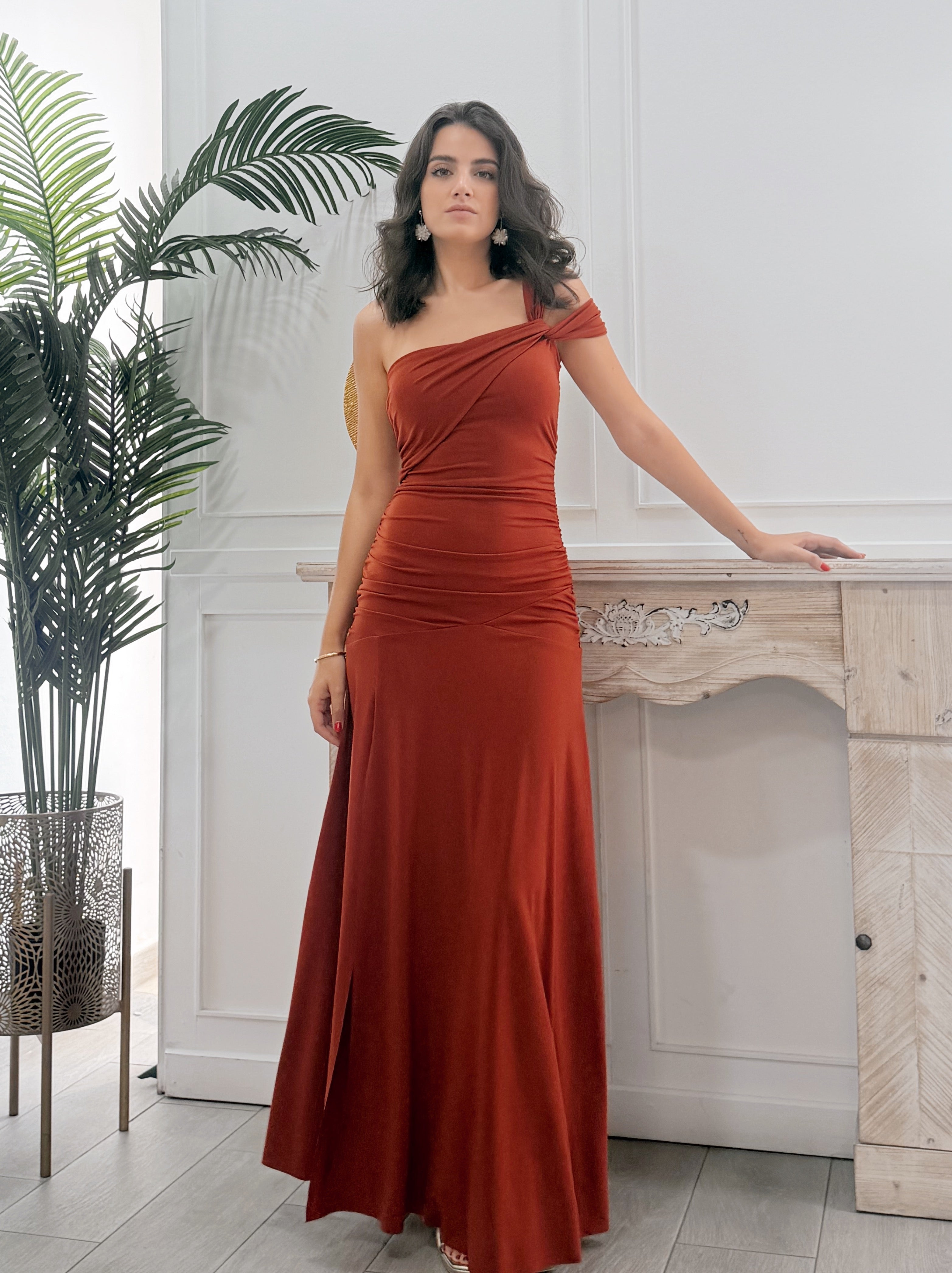 Vestido Martinna Teja
