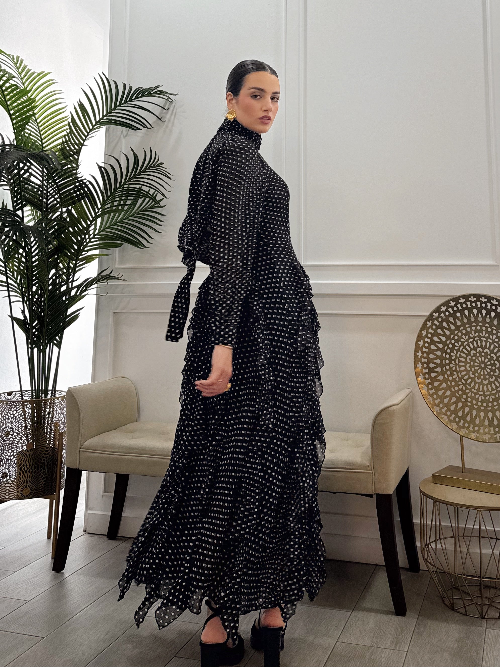 Vestido Rociana Negro
