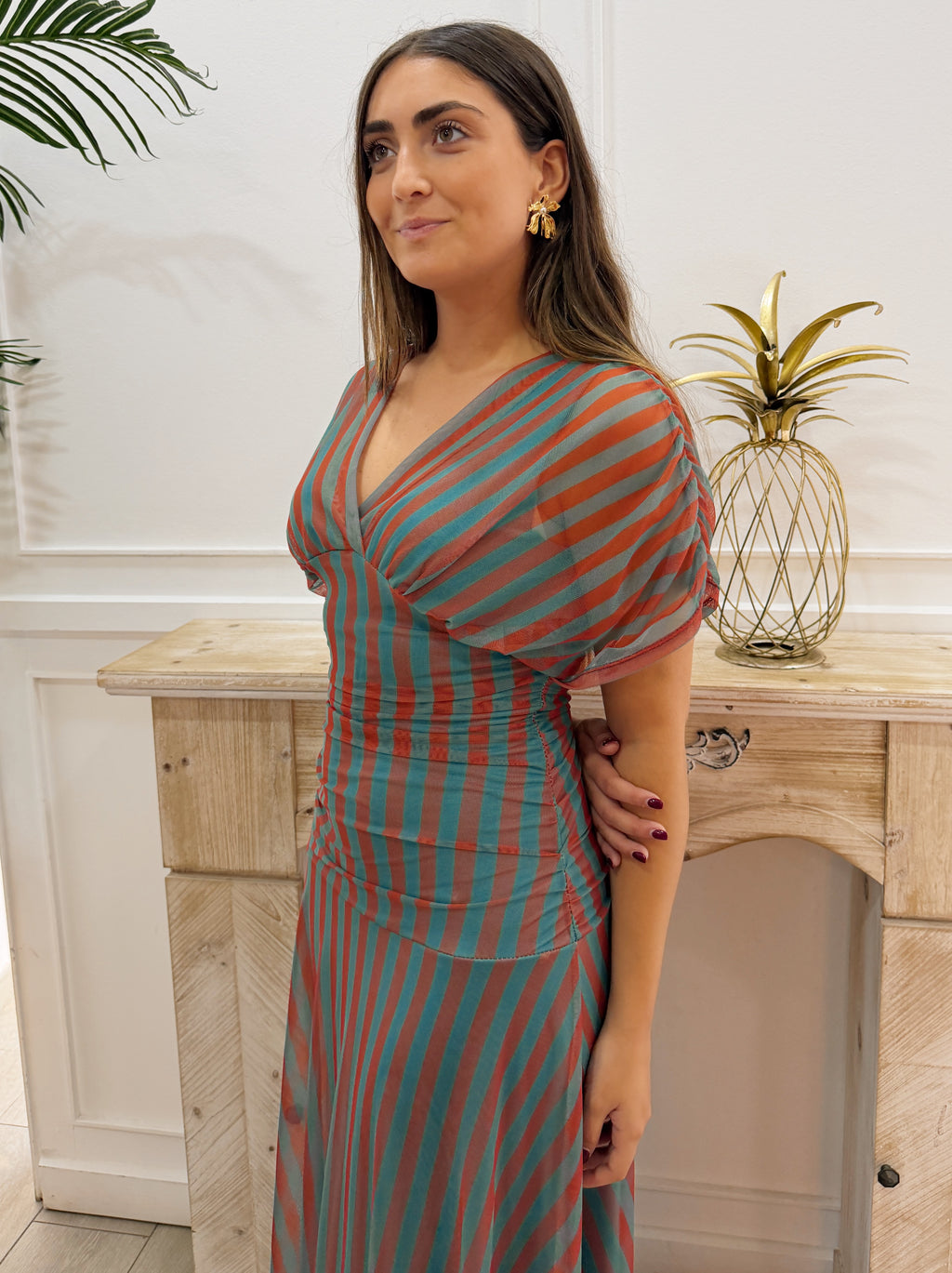 Vestido Noemi Rallas Teja