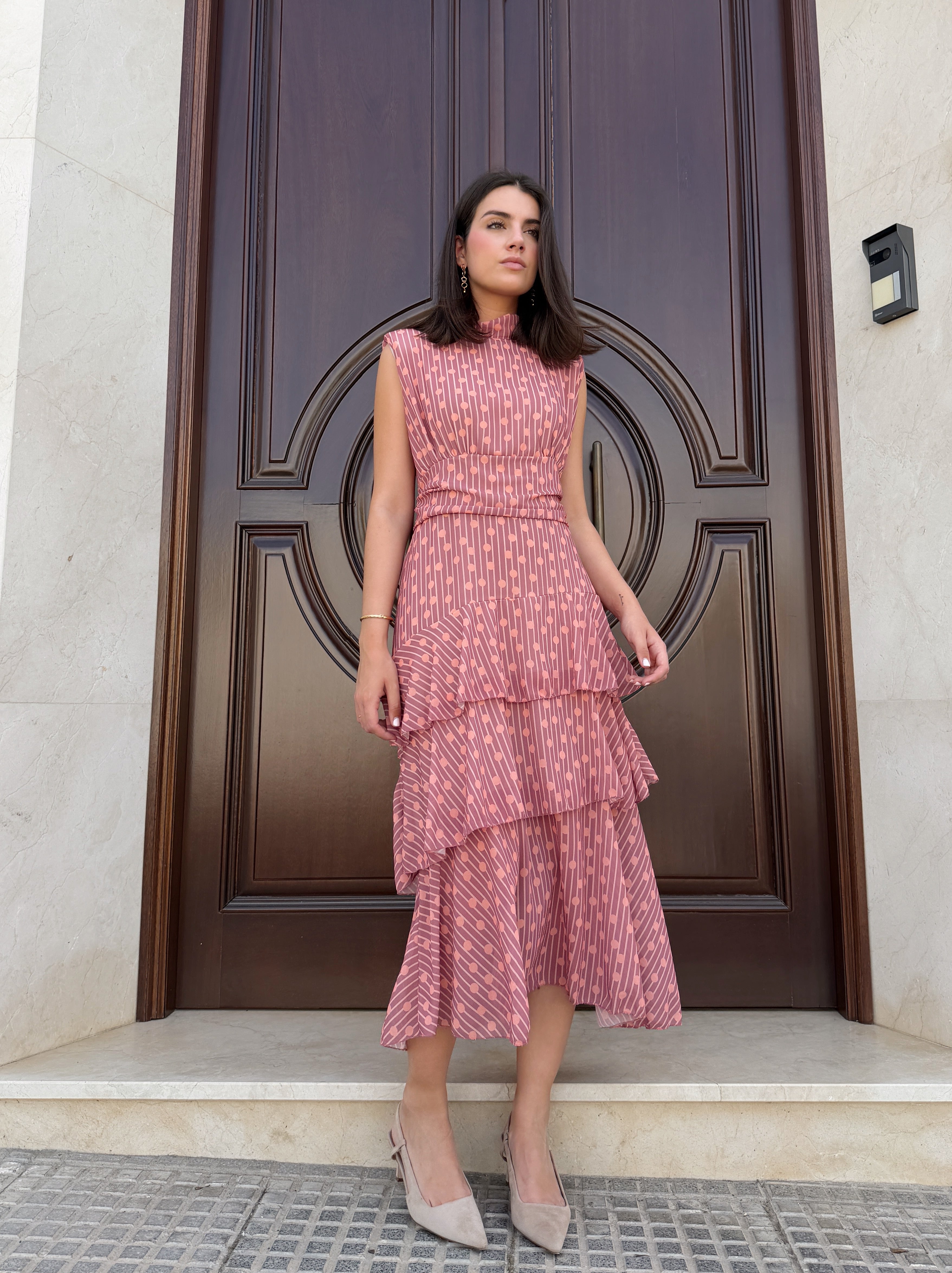 Vestido Atenea Rosa