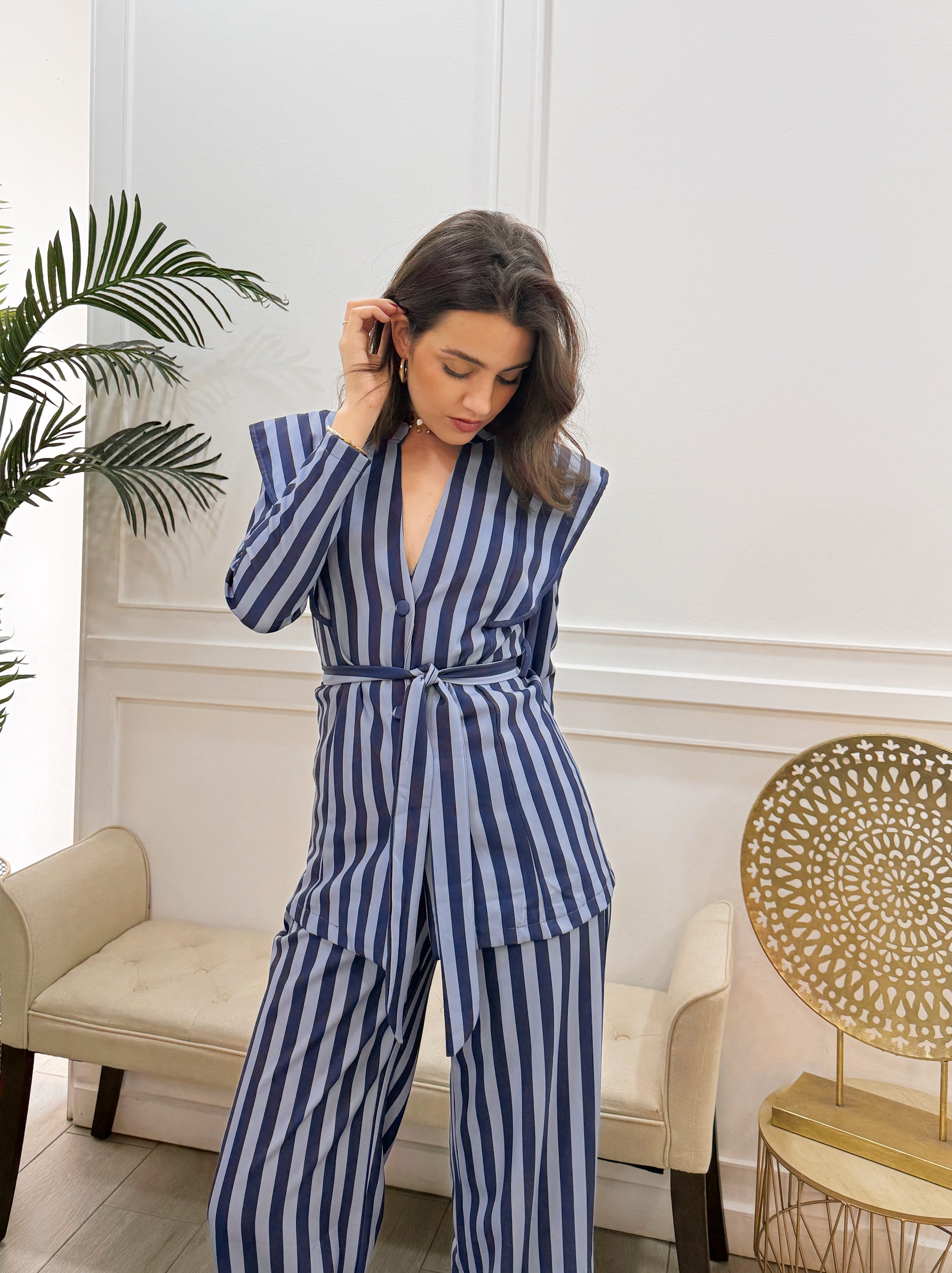 Conjunto Nicole Azul
