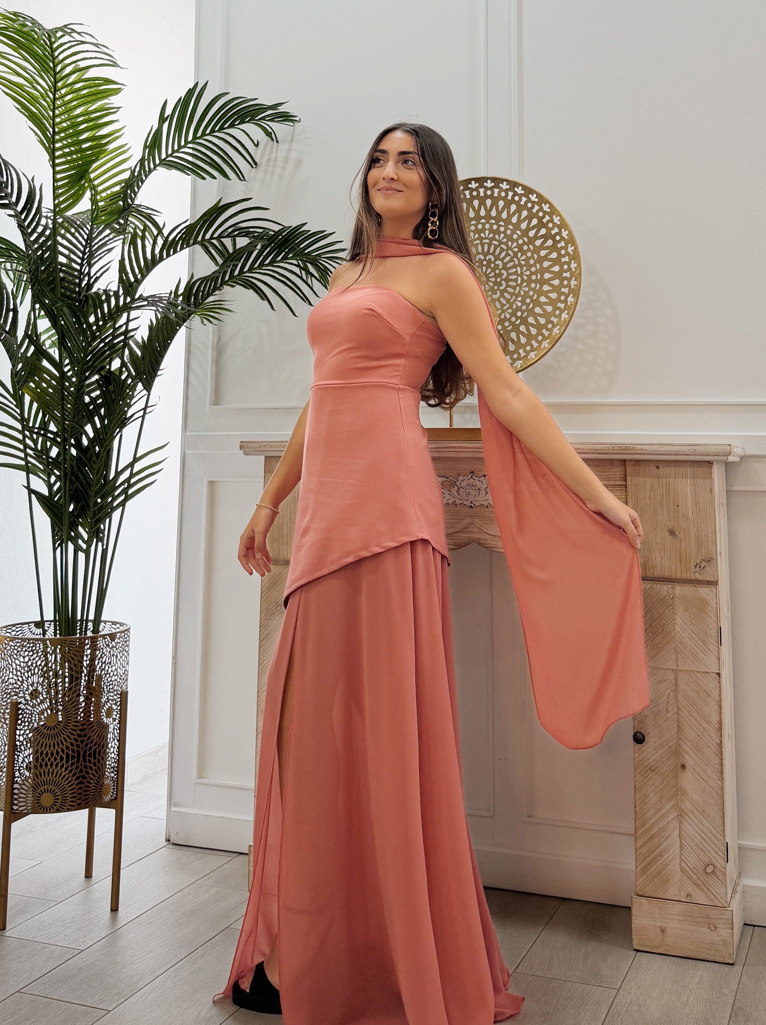 Vestido Lucia Coral