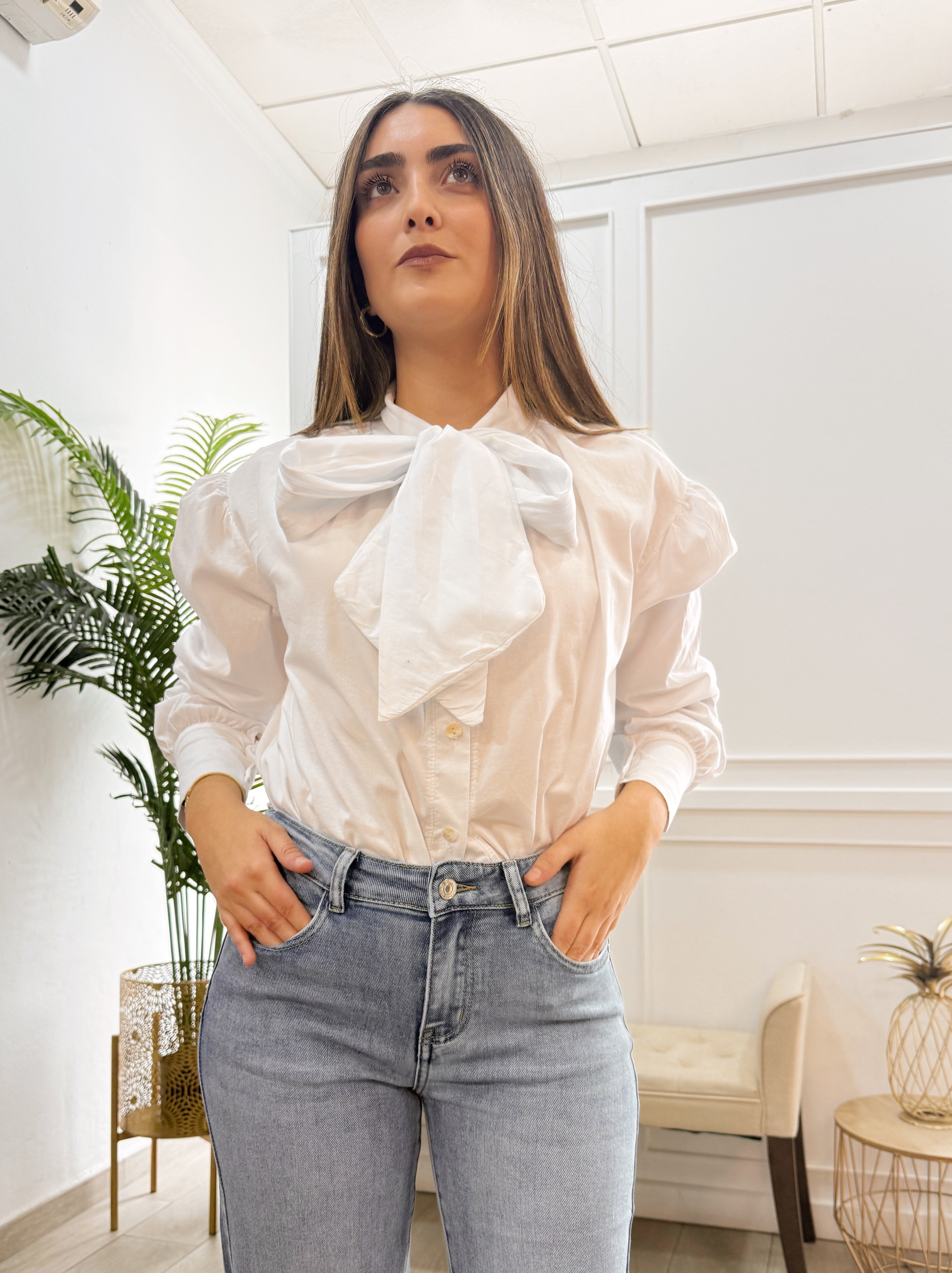 Camisa Lazo Blanca