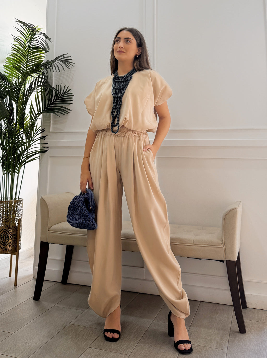 Conjunto Daniela Beige