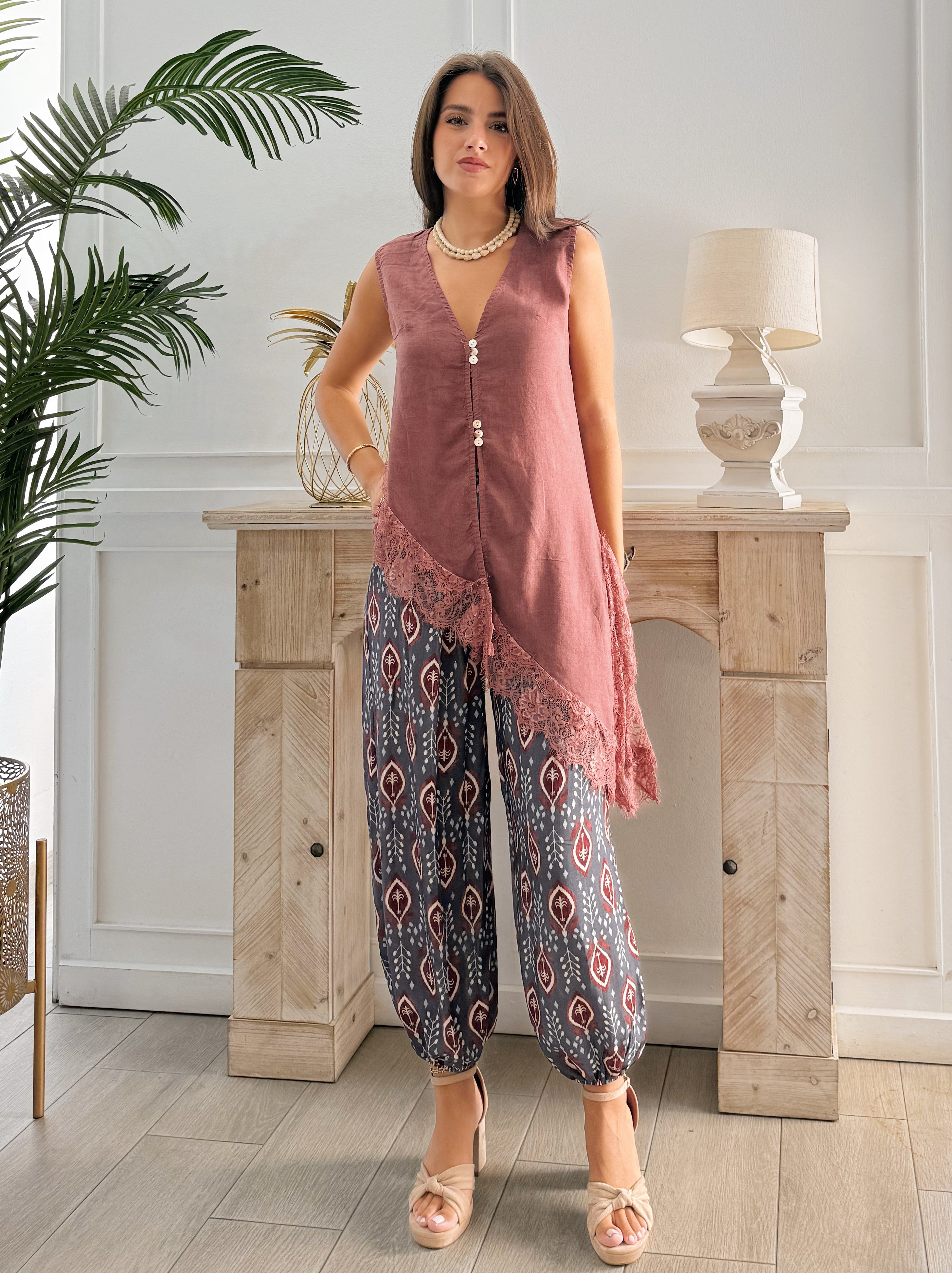 Pantalón Helena Azul