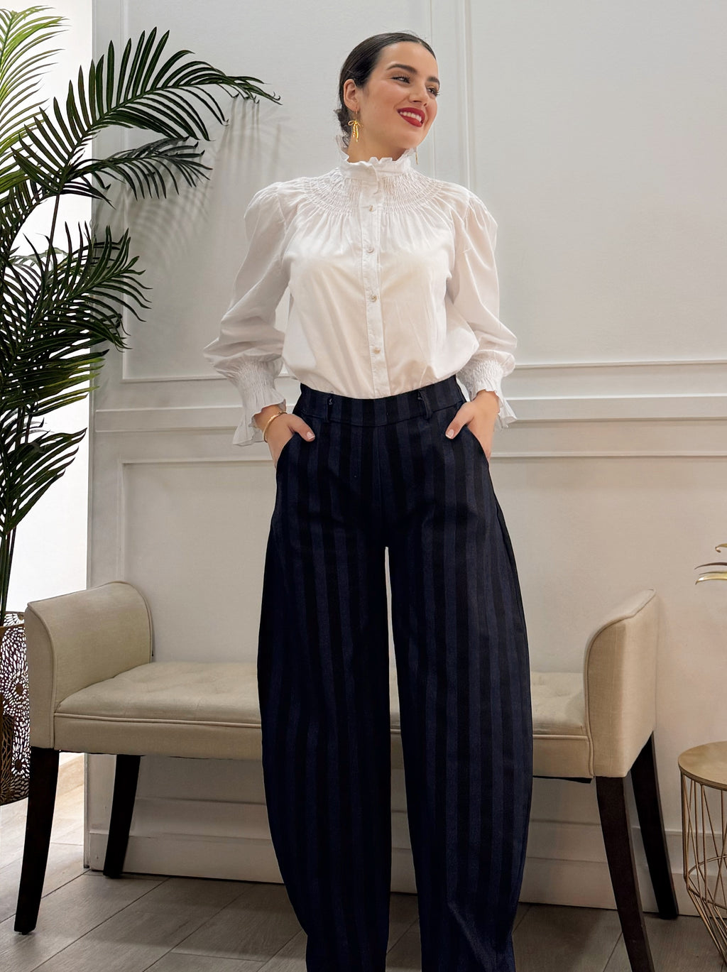 Pantalón Bomber Rallas