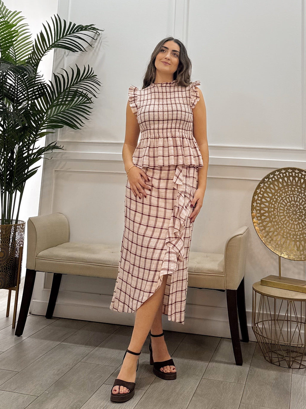 Conjunto Triana Cuadros Rosa