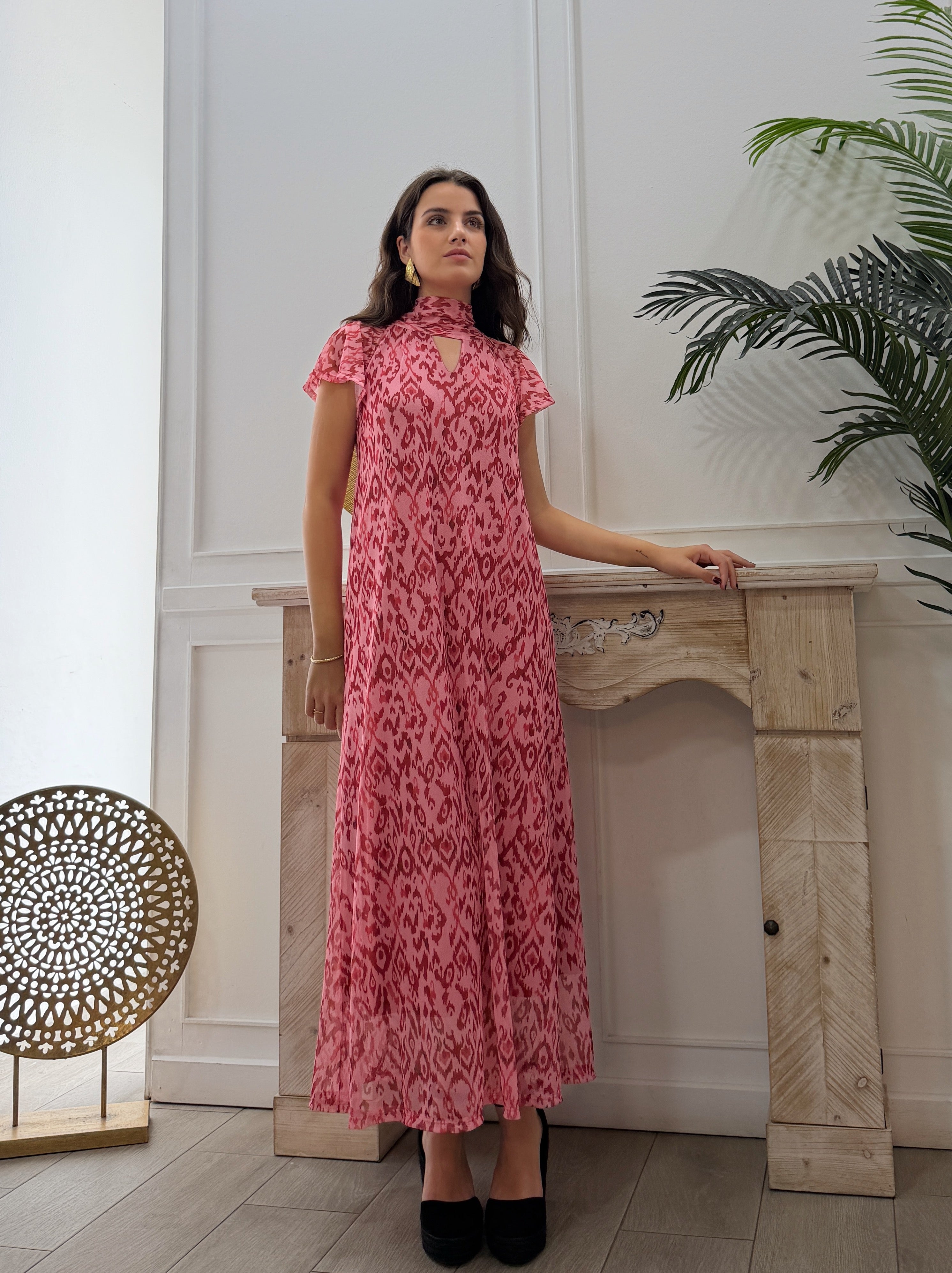 Vestido Olga Rosa