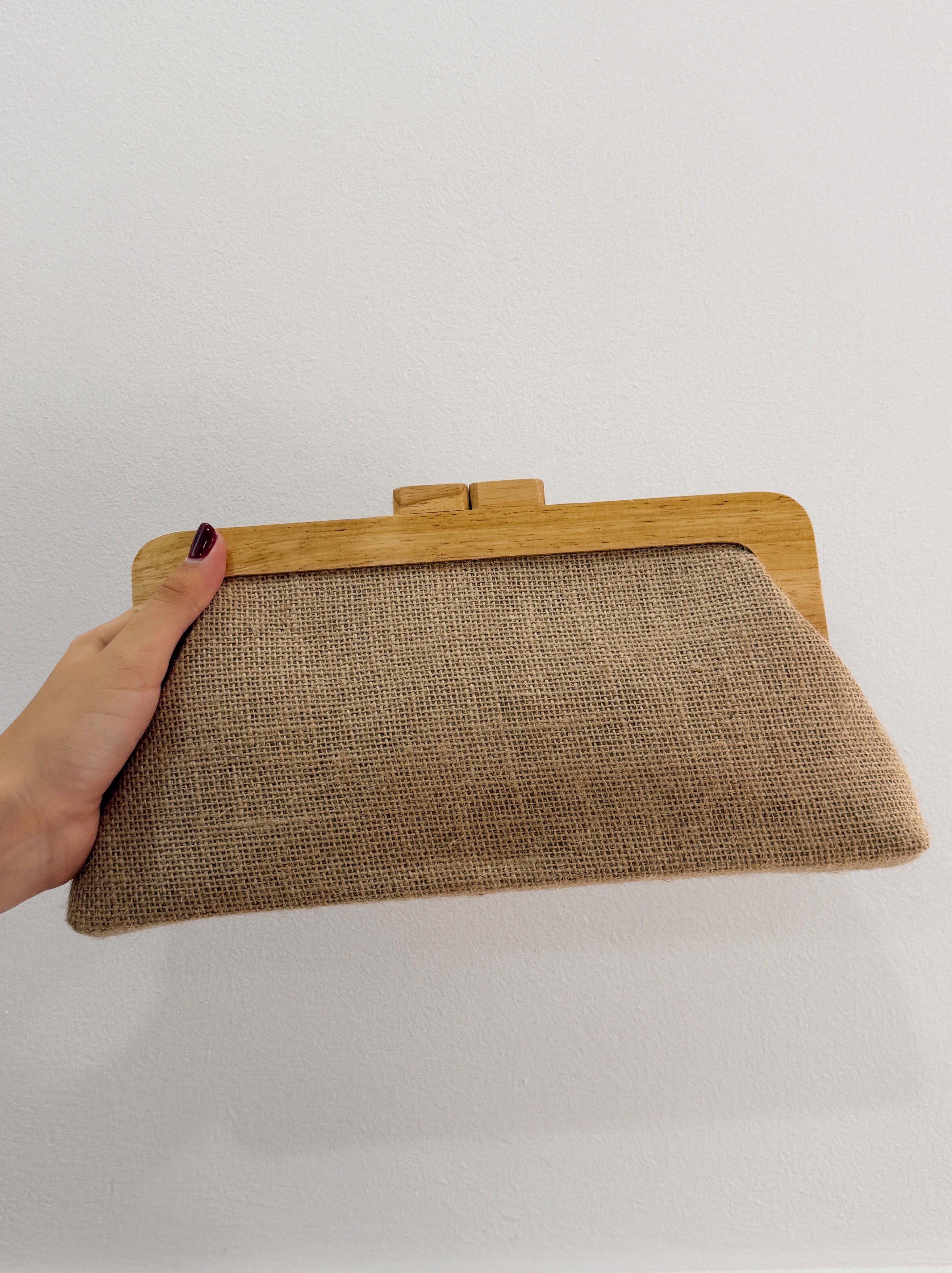 Bolso Tela Saco Camel
