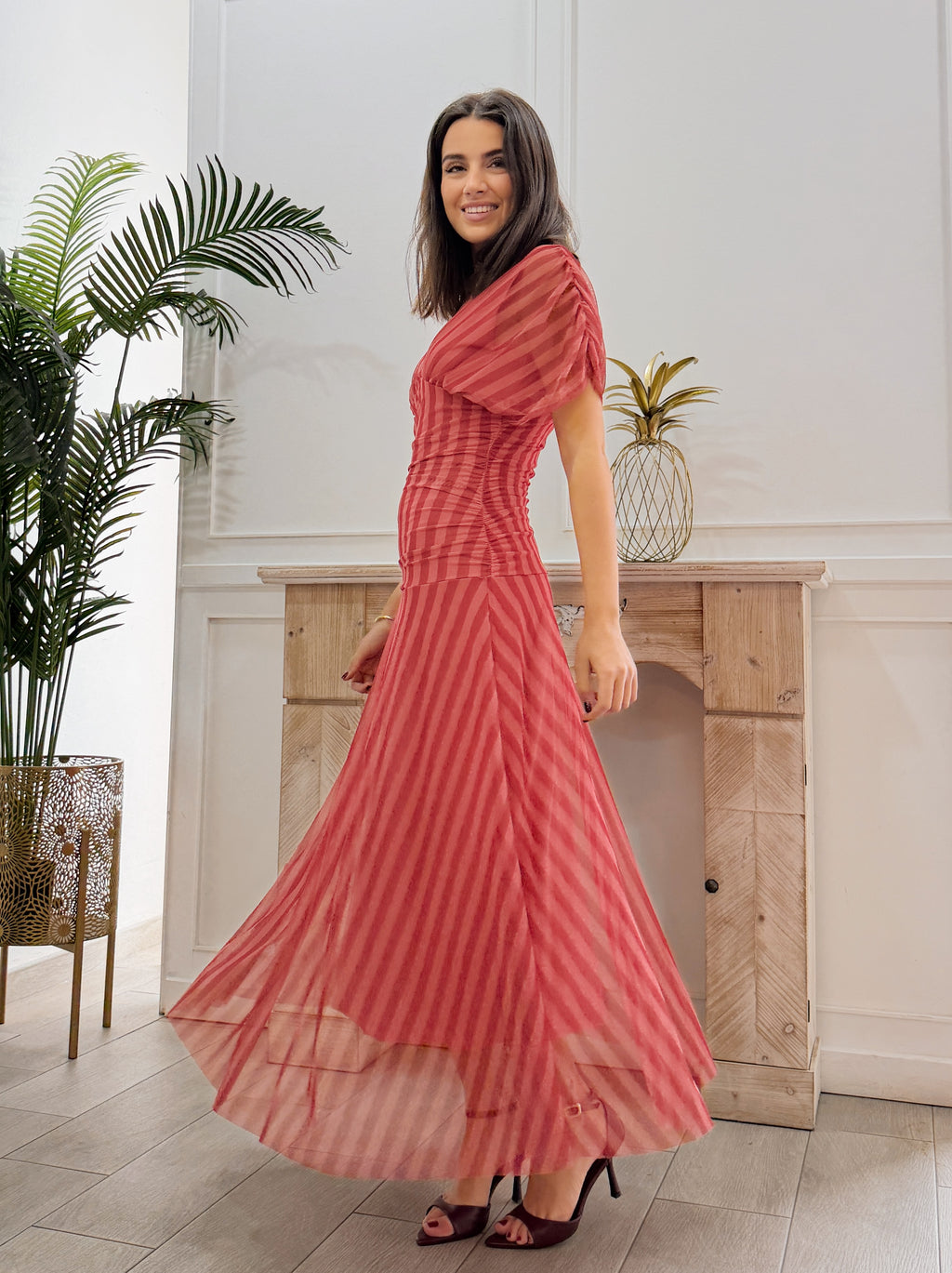 Vestido Noemí Rallas Rosado