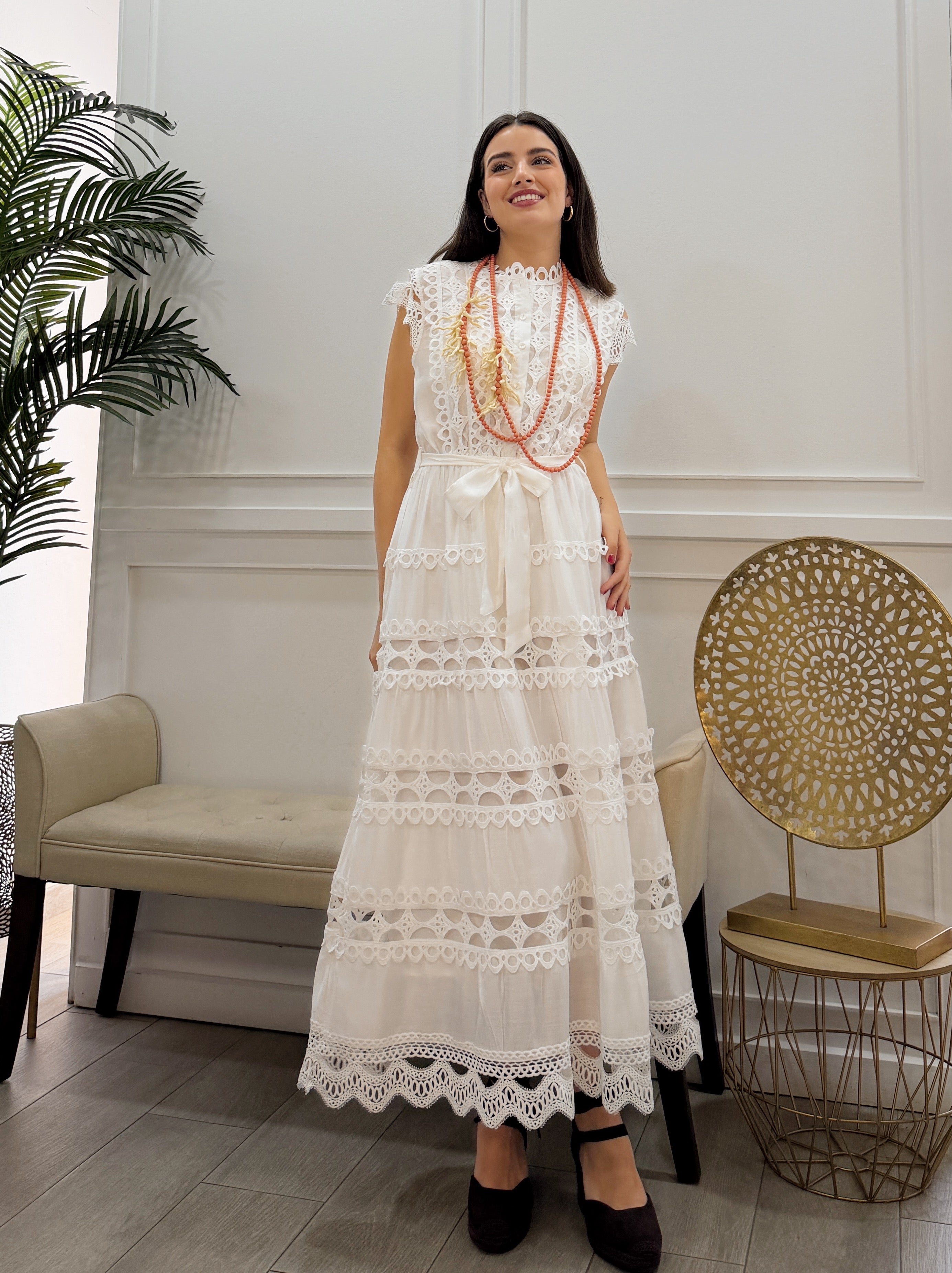 Vestido Atenea Blanco