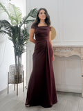 Vestido Cayetana Burdeos