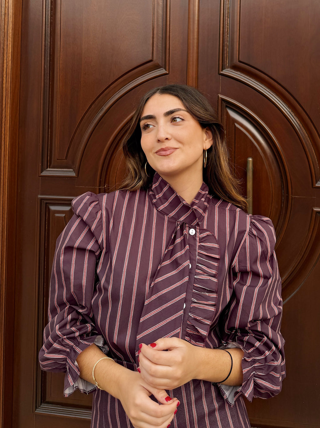 Conjunto Valentína Burdeos