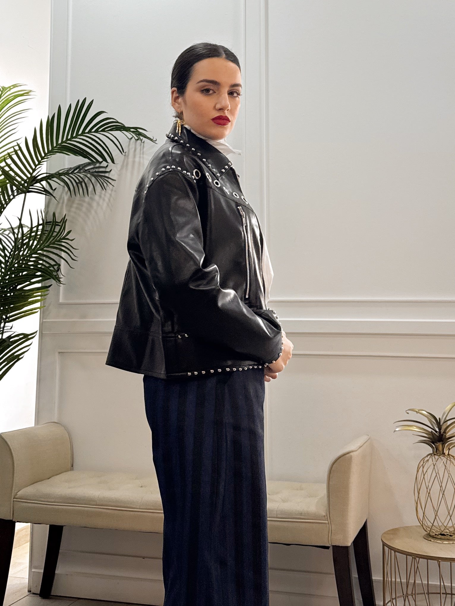 Chaqueta Adriana Negra