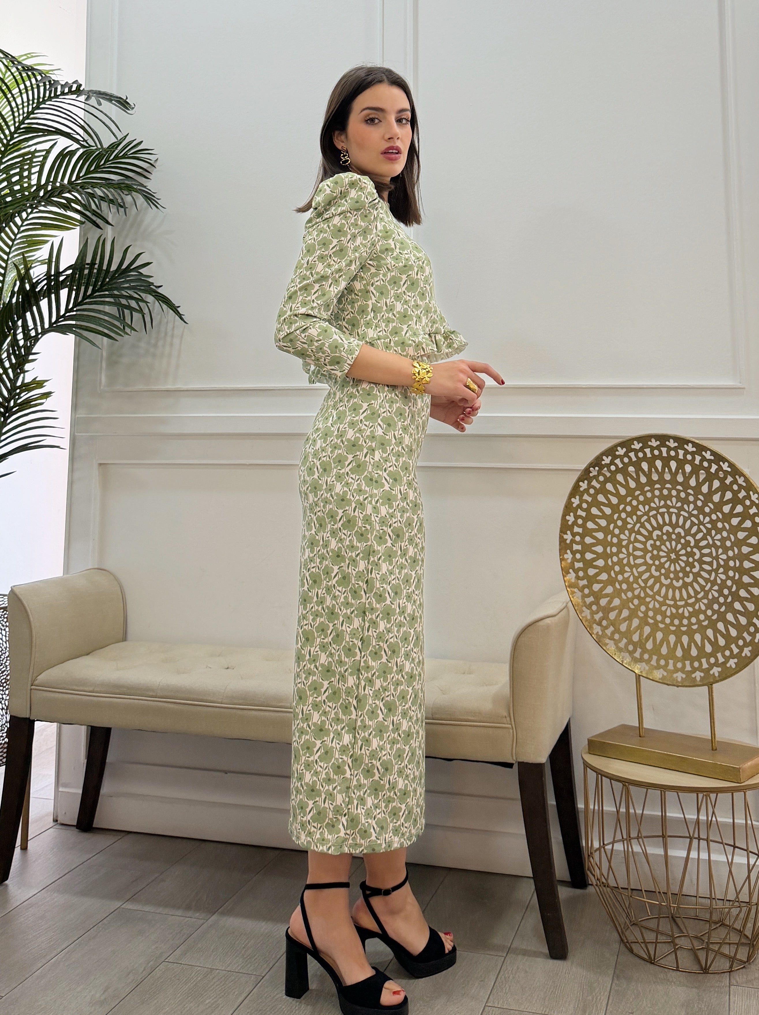 Conjunto Eli Estampado Verde