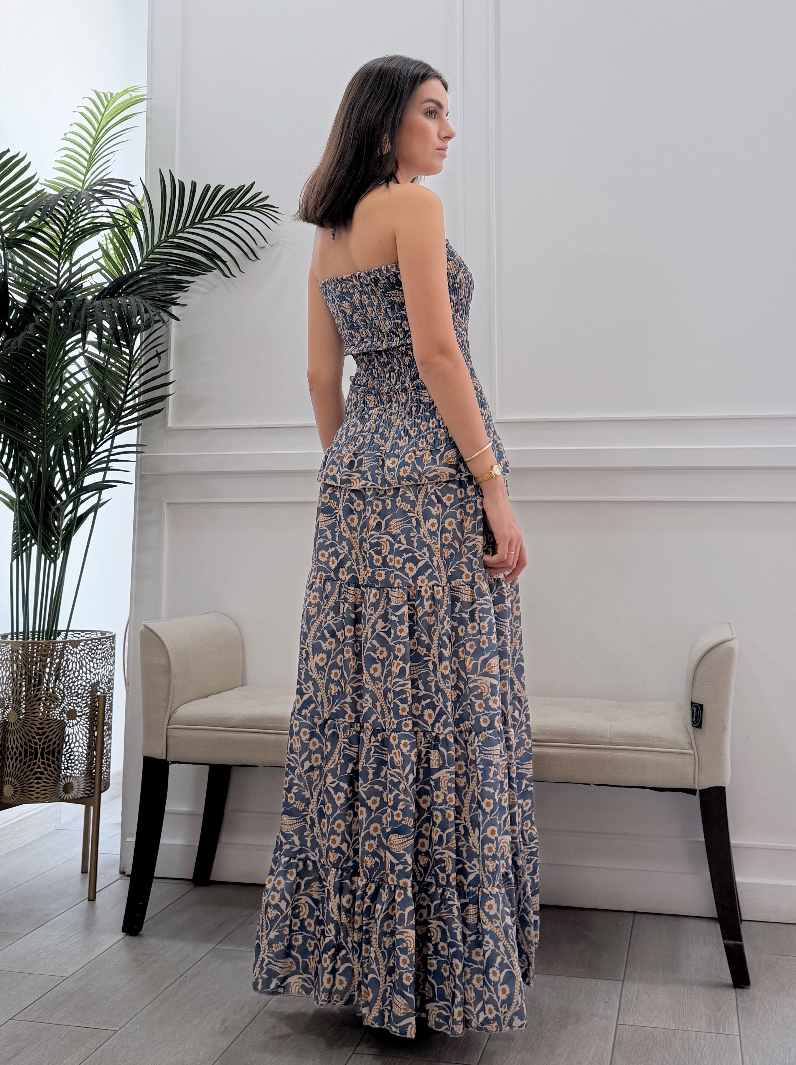 Vestido Candela Azul