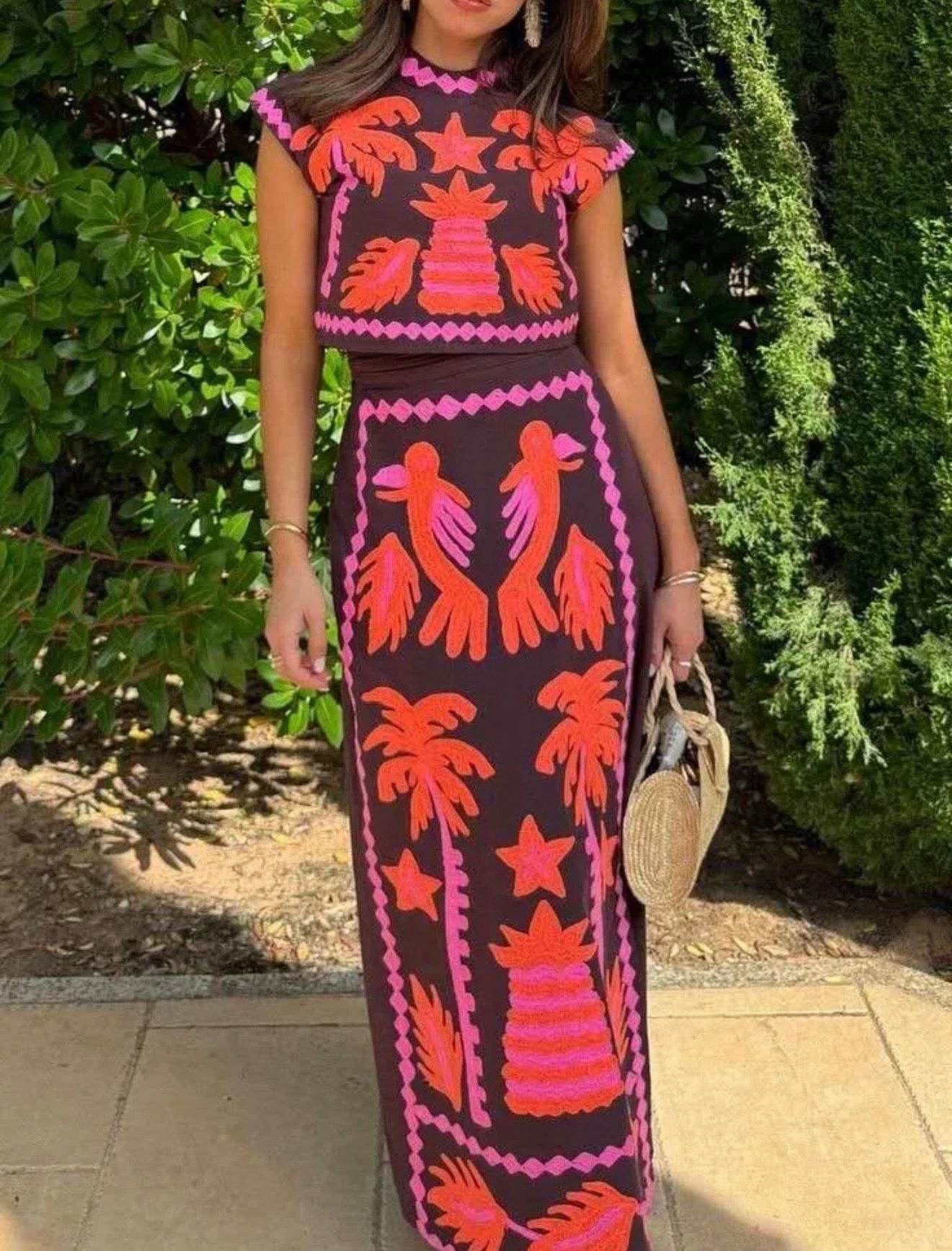 Conjunto Angela Marrón